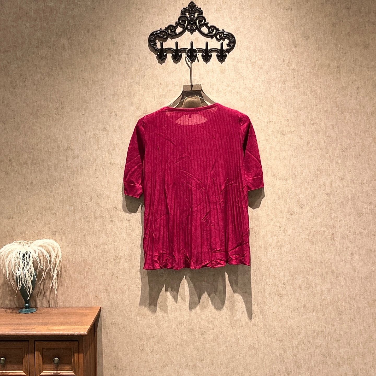 Loro Piana Loro Piana Silk Linen Short Sleeve Knit Top Size 38 Size XS / US 0-2 / IT 36-38 - 2 Thumbnail