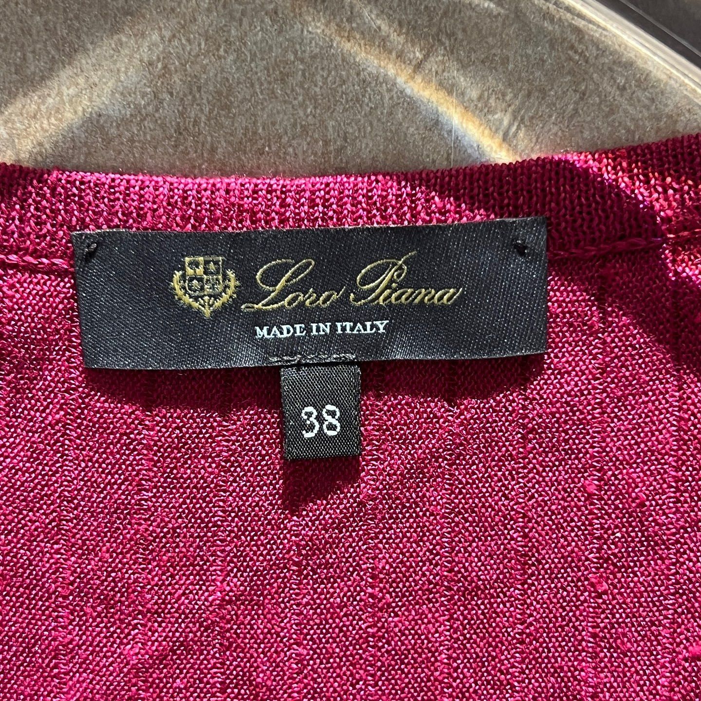 Loro Piana Loro Piana Silk Linen Short Sleeve Knit Top Size 38 Size XS / US 0-2 / IT 36-38 - 3 Thumbnail