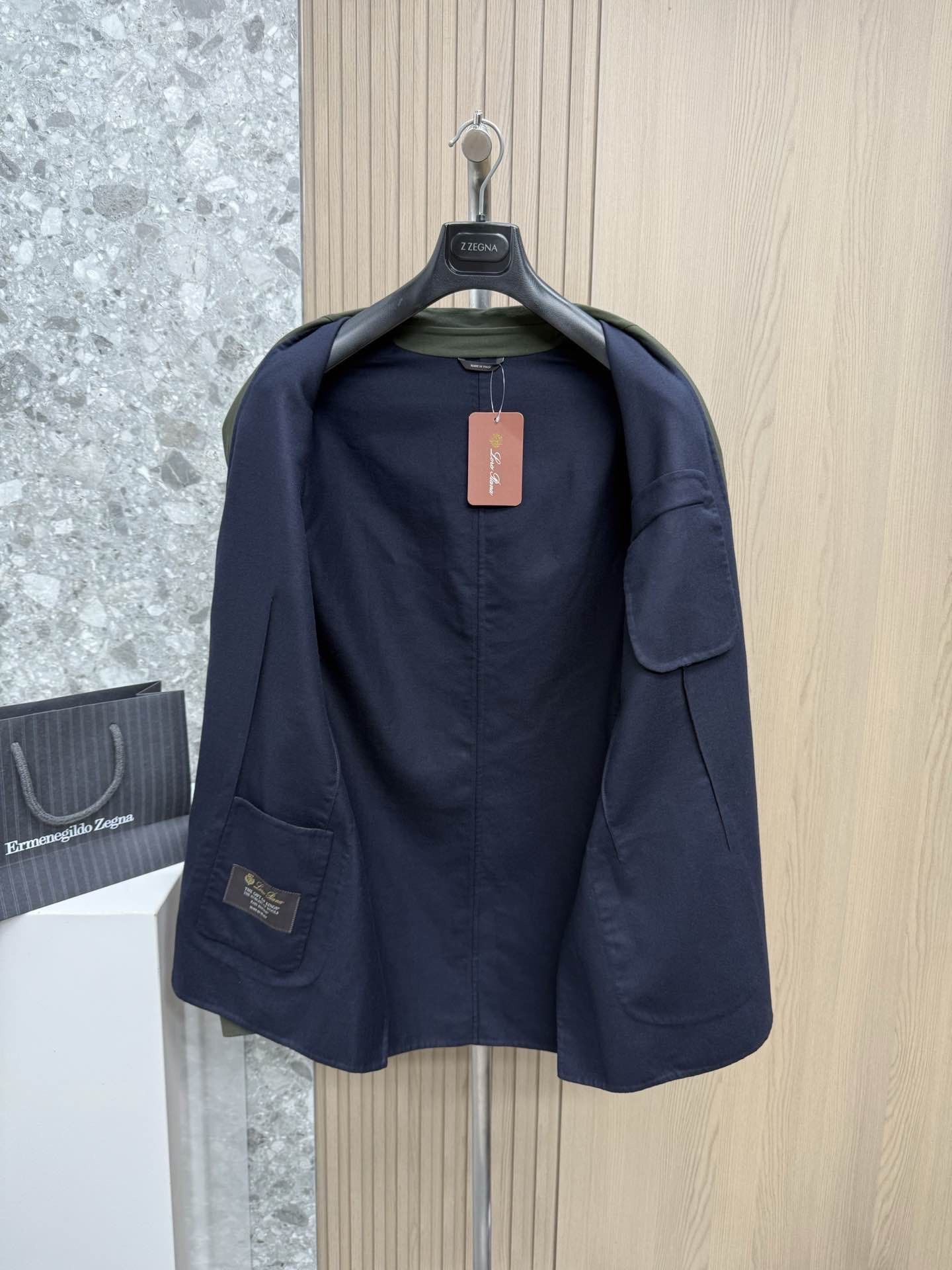Loro Piana Loro Piana Rain System Wool Blazer Size 40R Size 40R - 5 Thumbnail