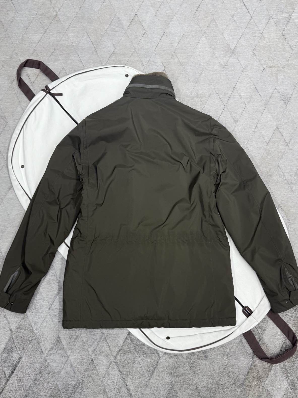 Loro Piana Loro Piana Fur Lined Field Jacket Size 52 Size US L / EU 52-54 / 3 - 2 Thumbnail