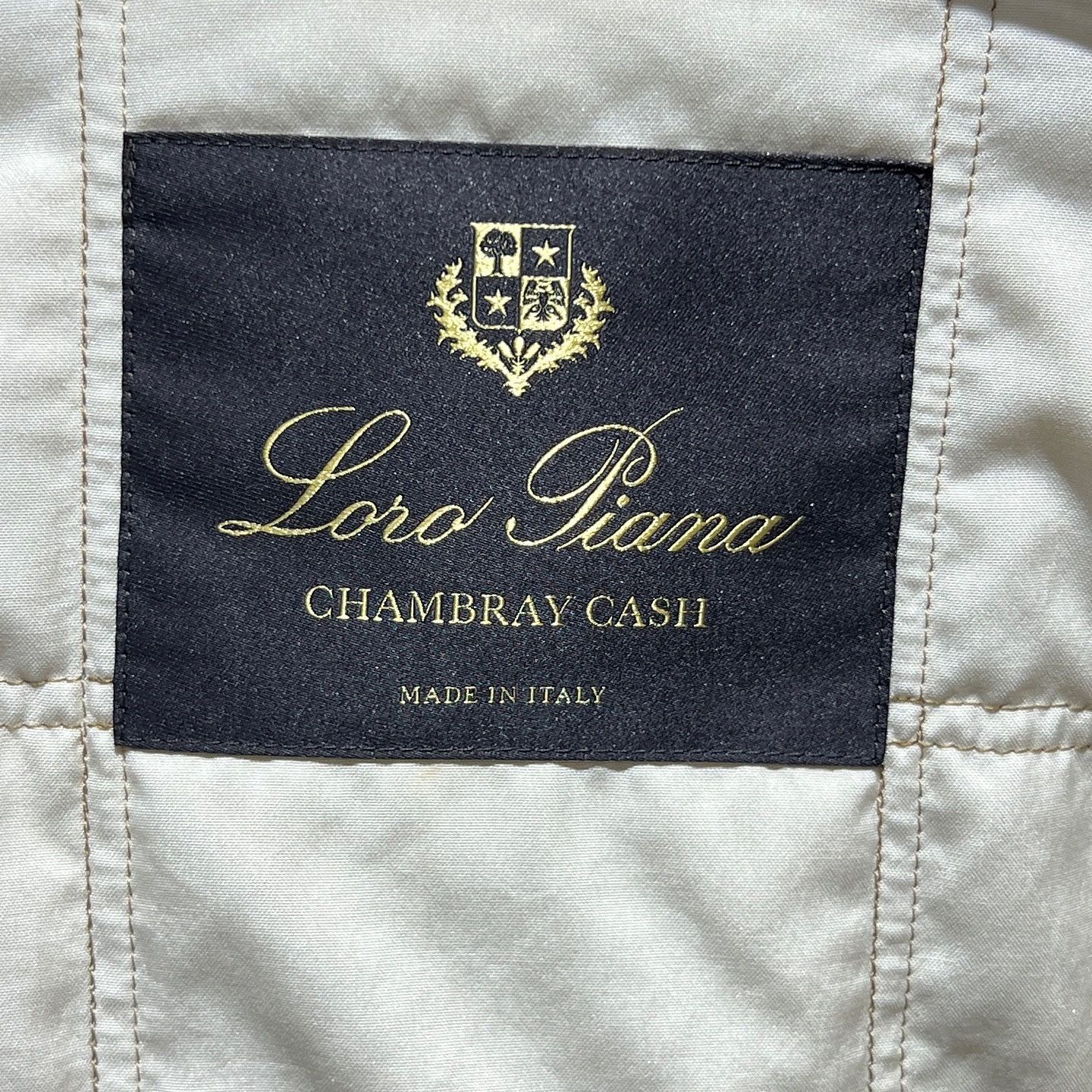 Loro Piana Loro Piana Quilted Chambray Jacket Size 38 Size XS / US 0-2 / IT 36-38 - 3 Thumbnail