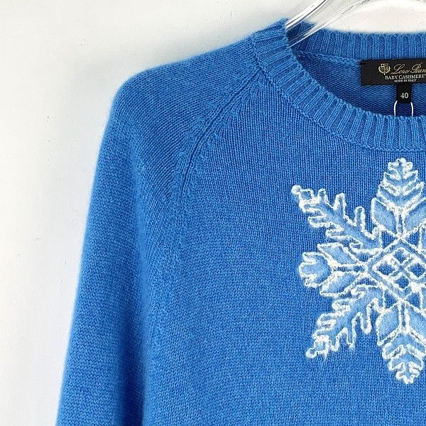 Loro Piana Loro Piana Snowflake Baby Cashmere Sweater IT 40 Size S / US 4 / IT 40 - 5 Thumbnail