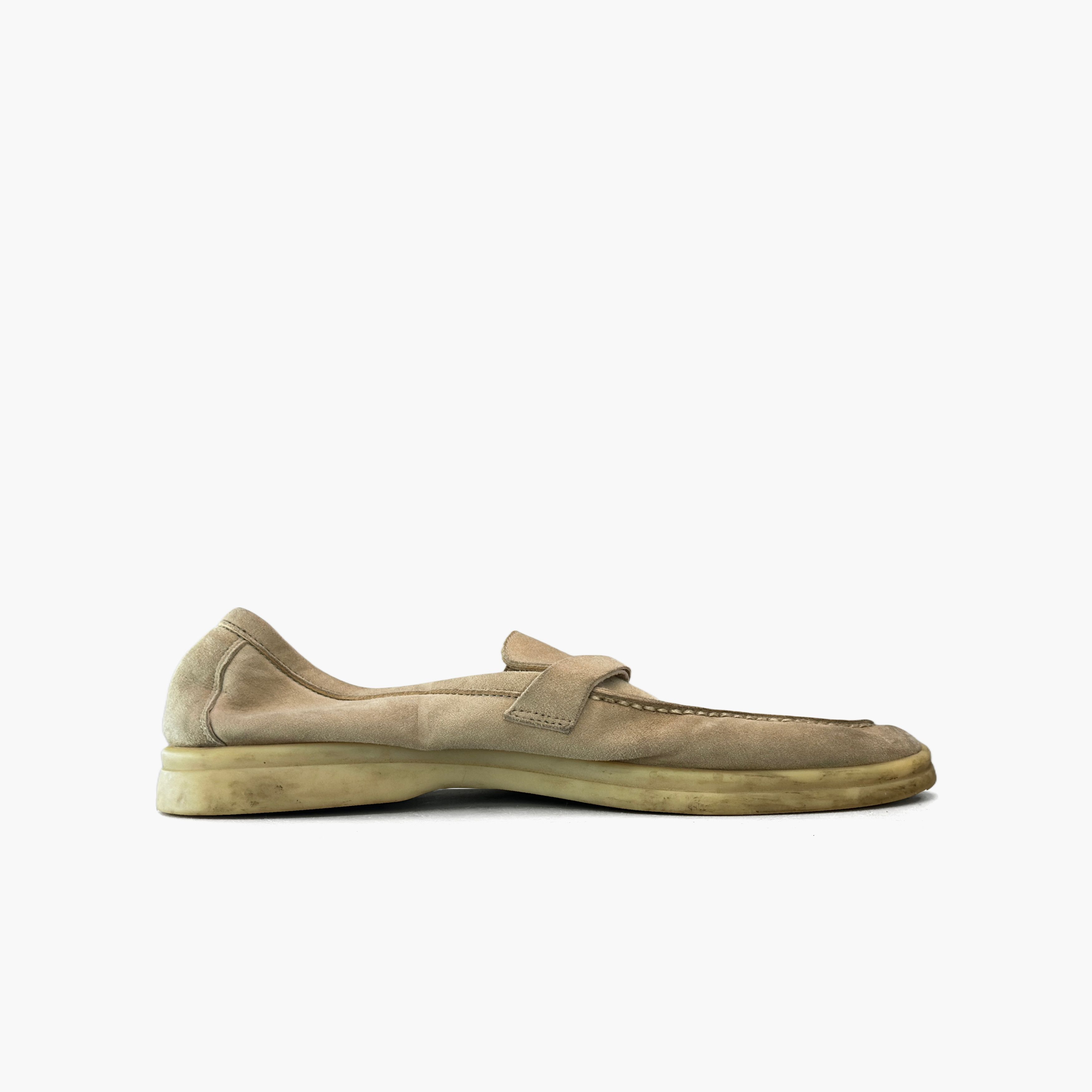 Loro Piana Loro Piana Suede Summer Charms Walk Slip Ons Size 37 Size US 7 / IT 37 - 2 Thumbnail