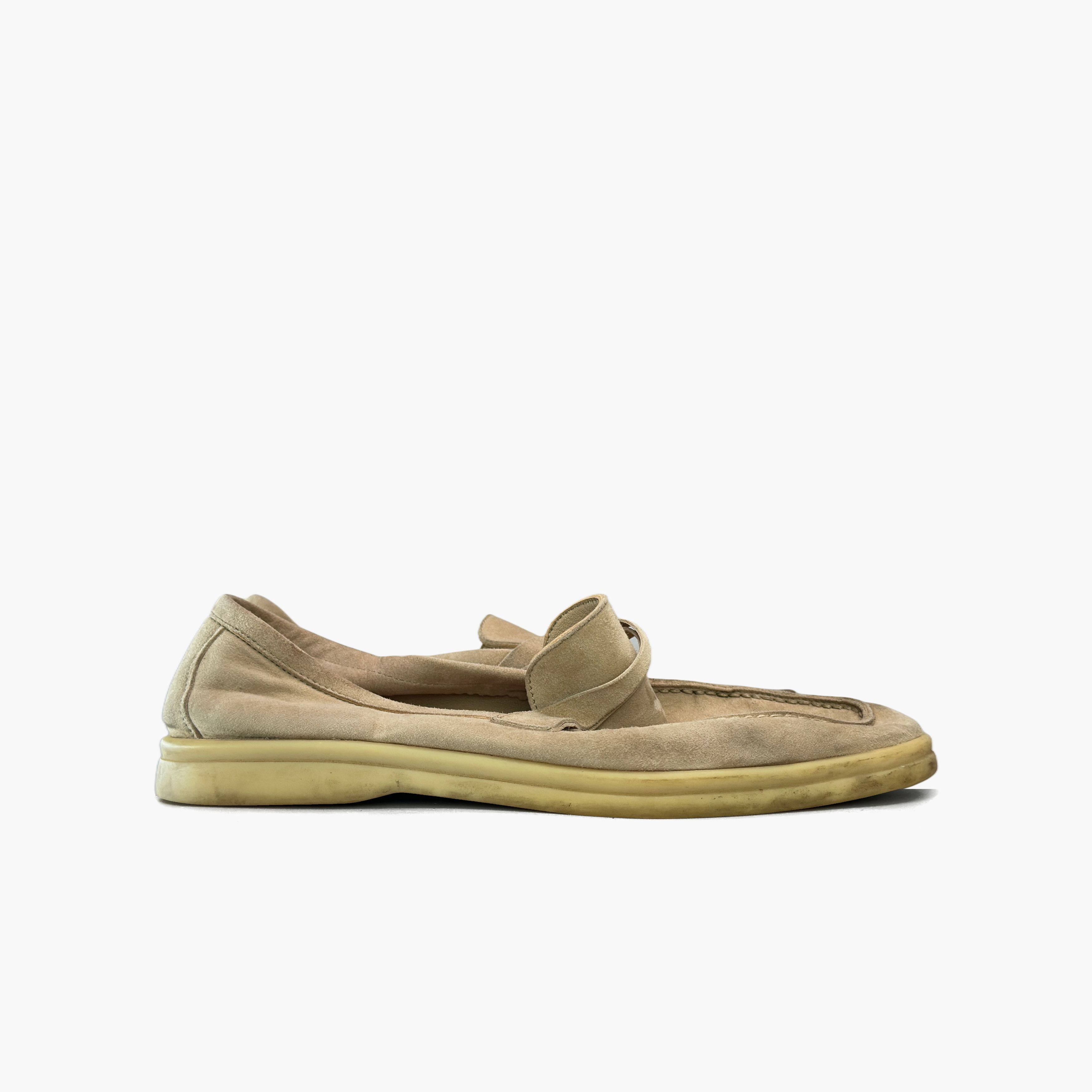 Loro Piana Loro Piana Suede Summer Charms Walk Slip Ons Size 37 Size US 7 / IT 37 - 4 Thumbnail