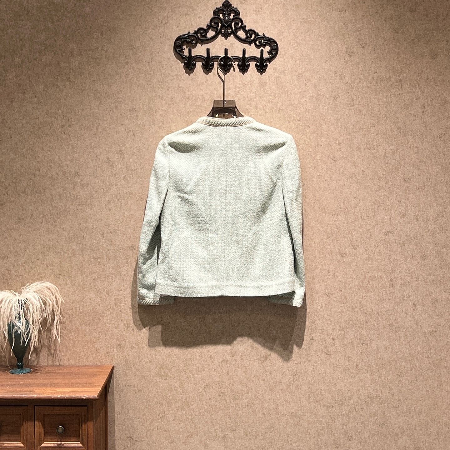 Loro Piana Loro Piana Woven Open Front Jacket Size 38 Size XS / US 0-2 / IT 36-38 - 2 Thumbnail