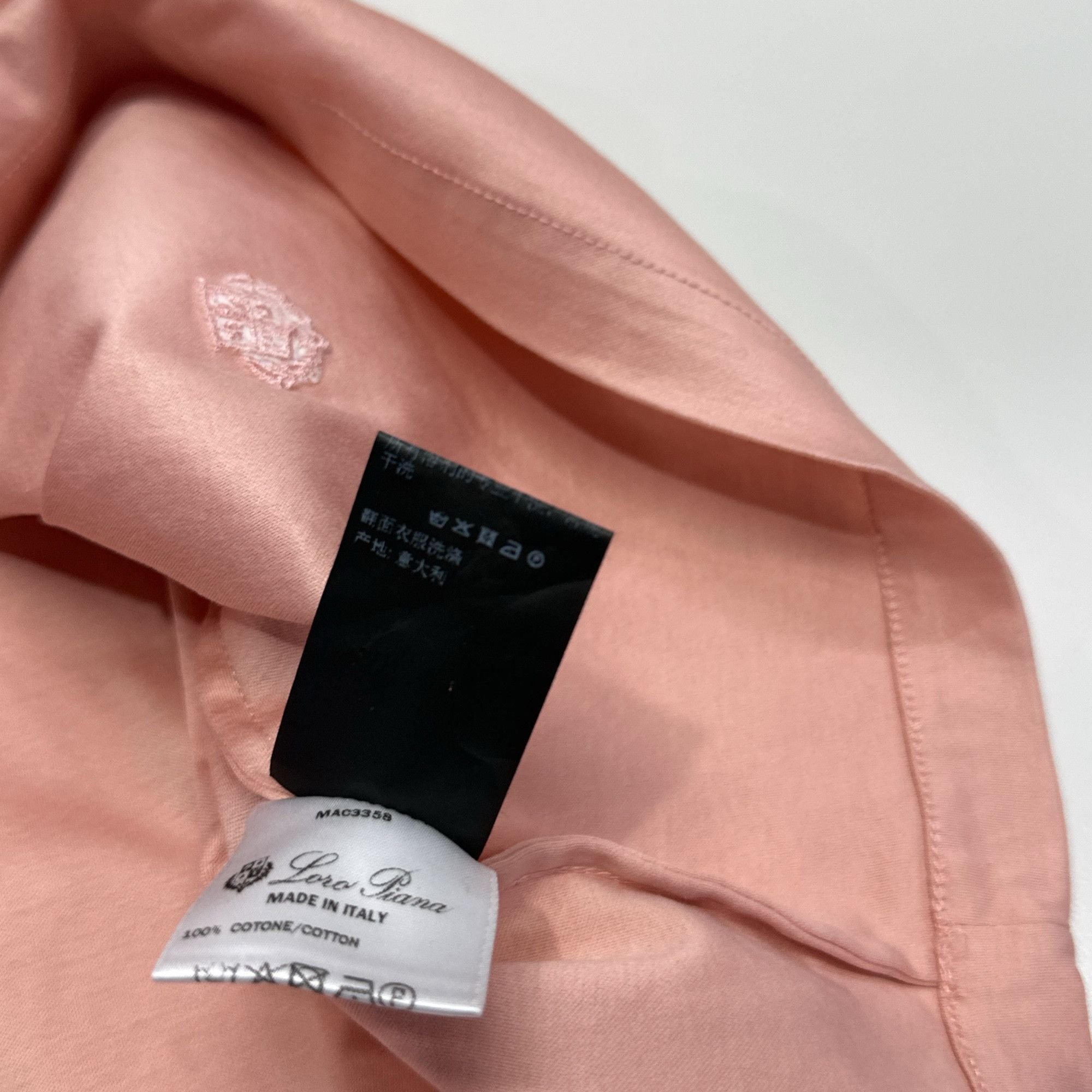 Loro Piana Loro Piana Pink Cotton T-Shirt Size 40 Size S / US 4 / IT 40 - 5 Thumbnail