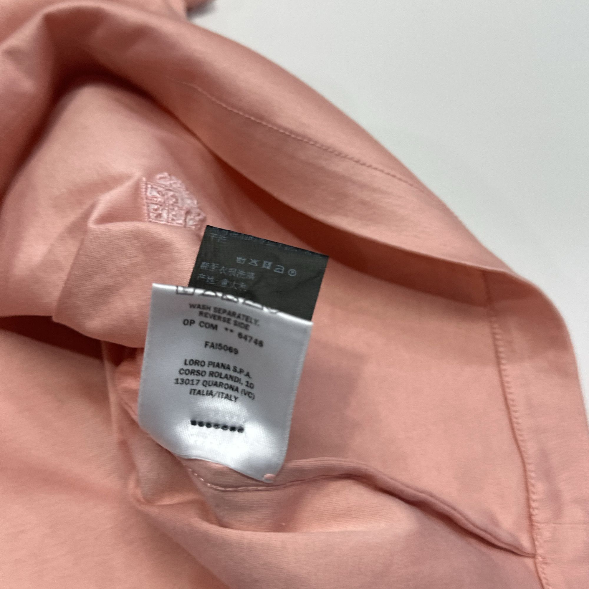 Loro Piana Loro Piana Pink Cotton T-Shirt Size 40 Size S / US 4 / IT 40 - 6 Thumbnail