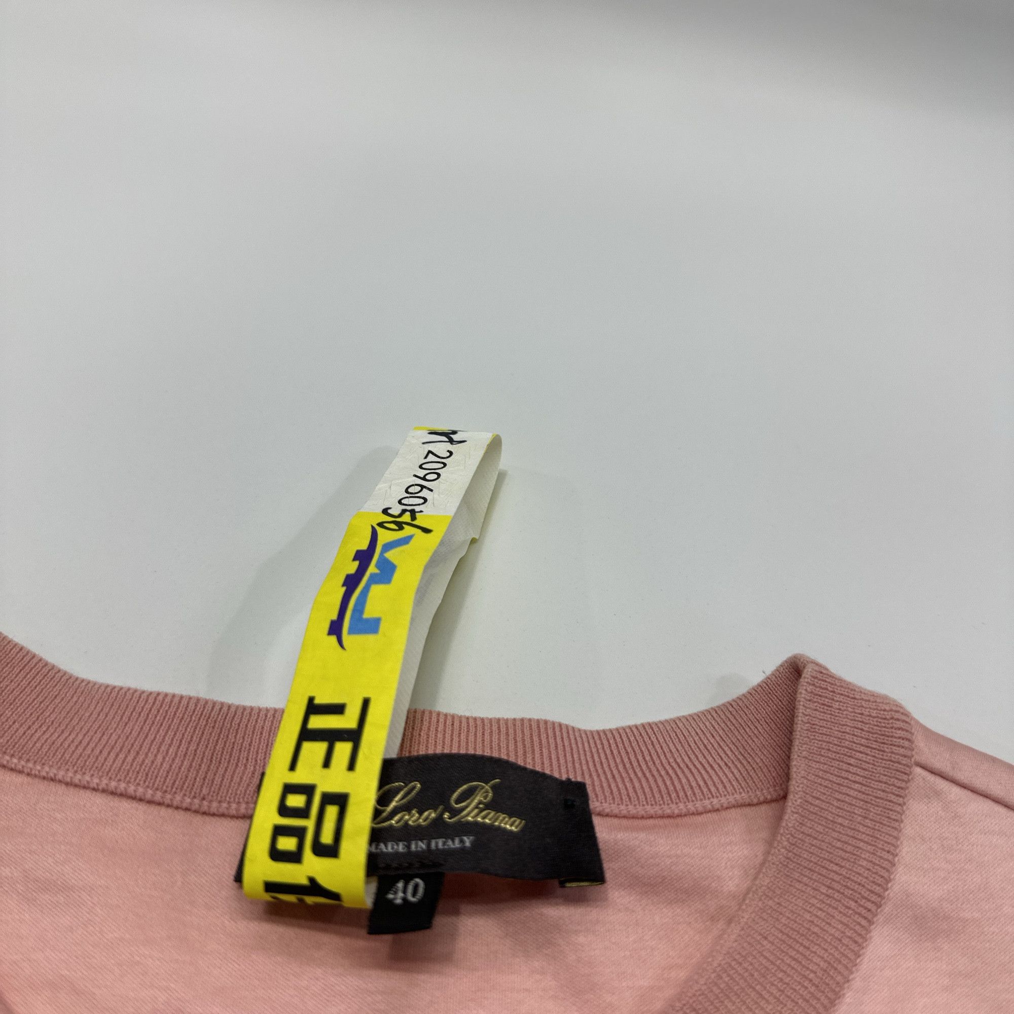 Loro Piana Loro Piana Pink Cotton T-Shirt Size 40 Size S / US 4 / IT 40 - 3 Thumbnail