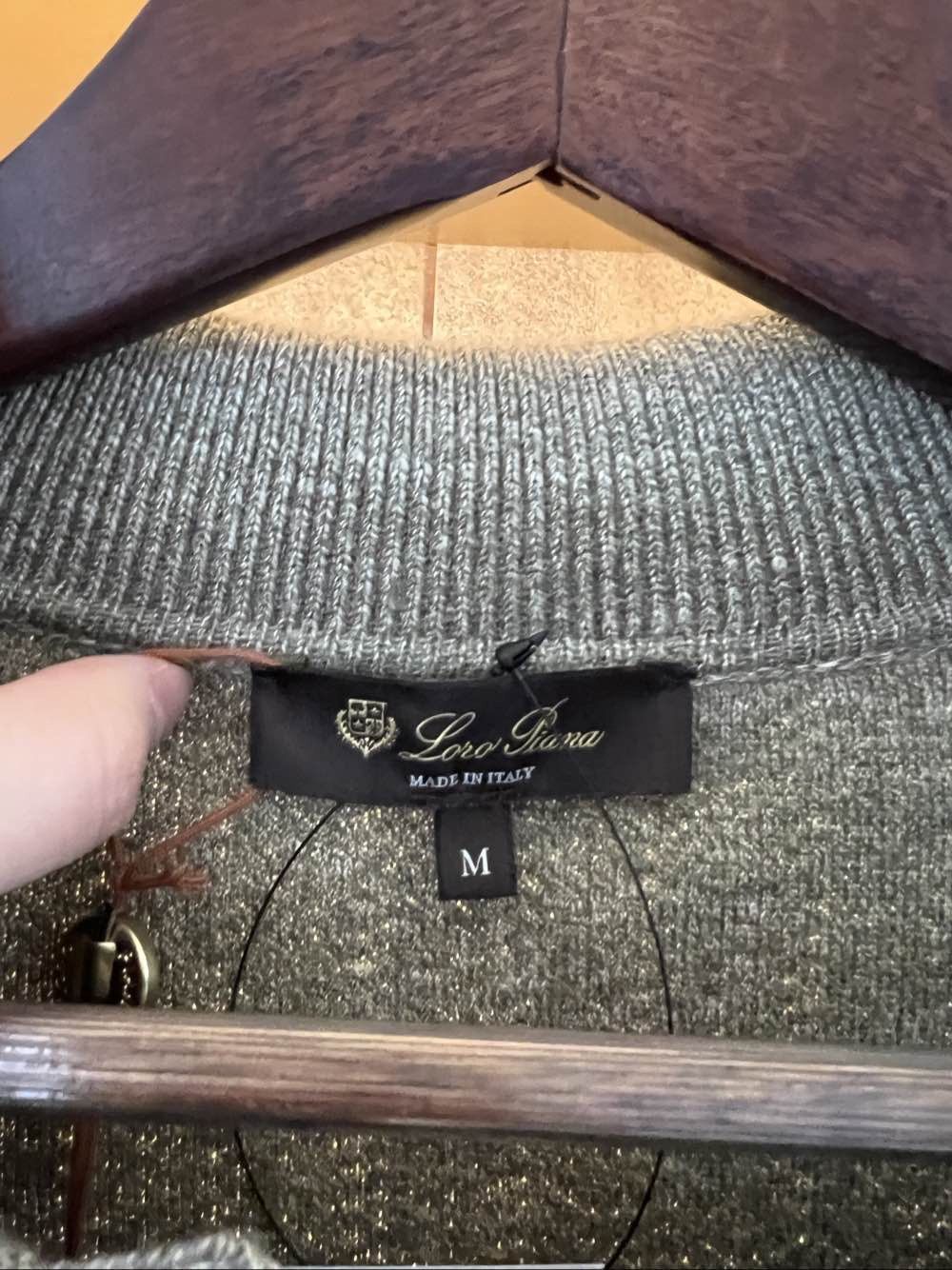 Loro Piana Loro Piana Wool Silk Blend Knit Polo Sweater Size M Size US M / EU 48-50 / 2 - 3 Thumbnail