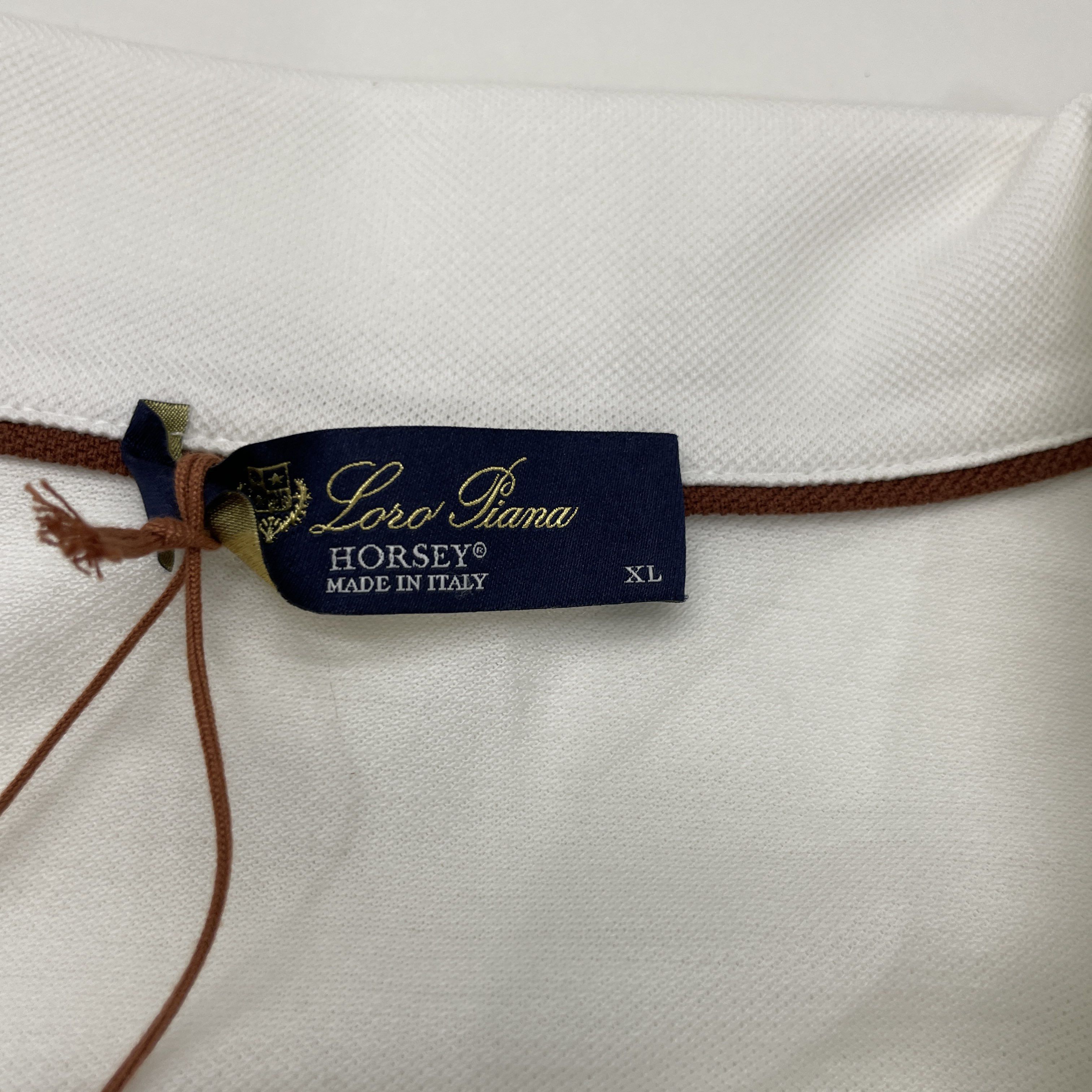Loro Piana Loro Piana Horsey Logo Polo Shirt Size XL Size US XL / EU 56 / 4 - 3 Thumbnail
