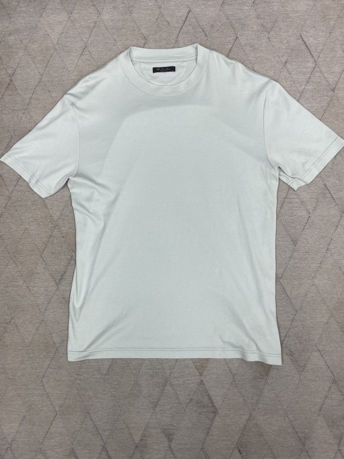 Loro Piana Loro Piana Mint Crewneck T-Shirt Size S Size US S / EU 44-46 / 1 - 3 Thumbnail