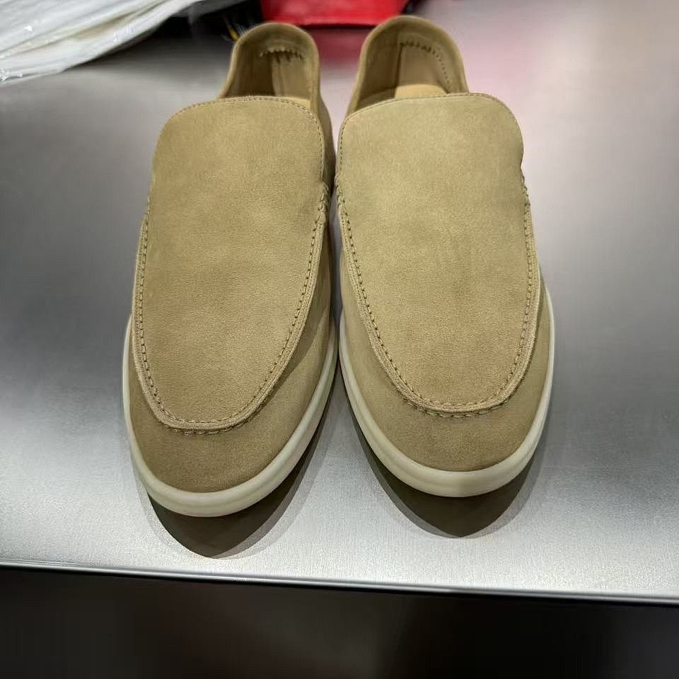 Loro Piana Loro Piana Summer Walk Suede Loafers Size 44 Size US 11 / EU 44 - 2 Thumbnail