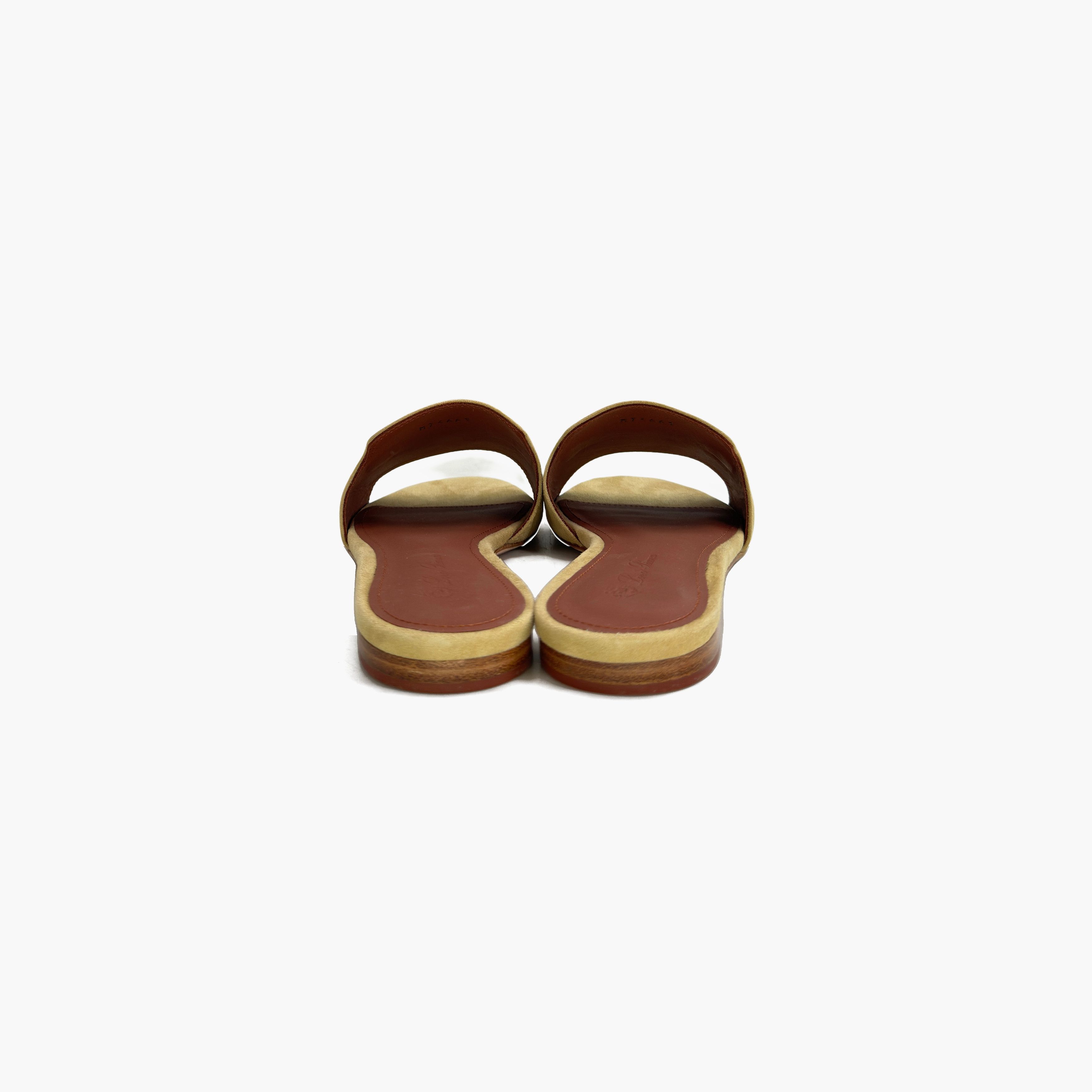 Loro Piana Loro Piana Suede Logo Sandals Size 35 Size US 5 / IT 35 - 6 Thumbnail