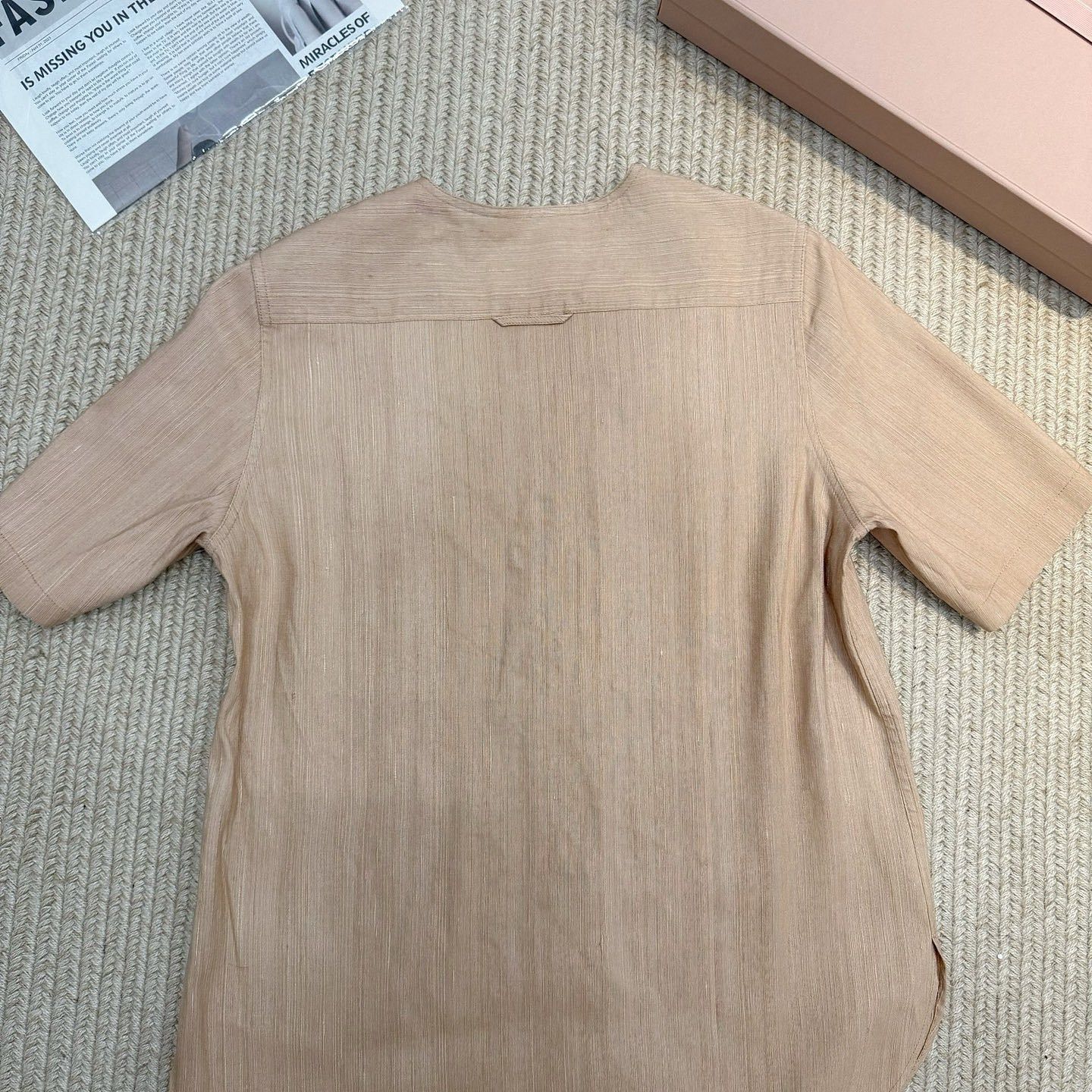 Loro Piana Loro Piana V-Neck Silk Blouse Size 42 Size M / US 6-8 / IT 42-44 - 2 Thumbnail