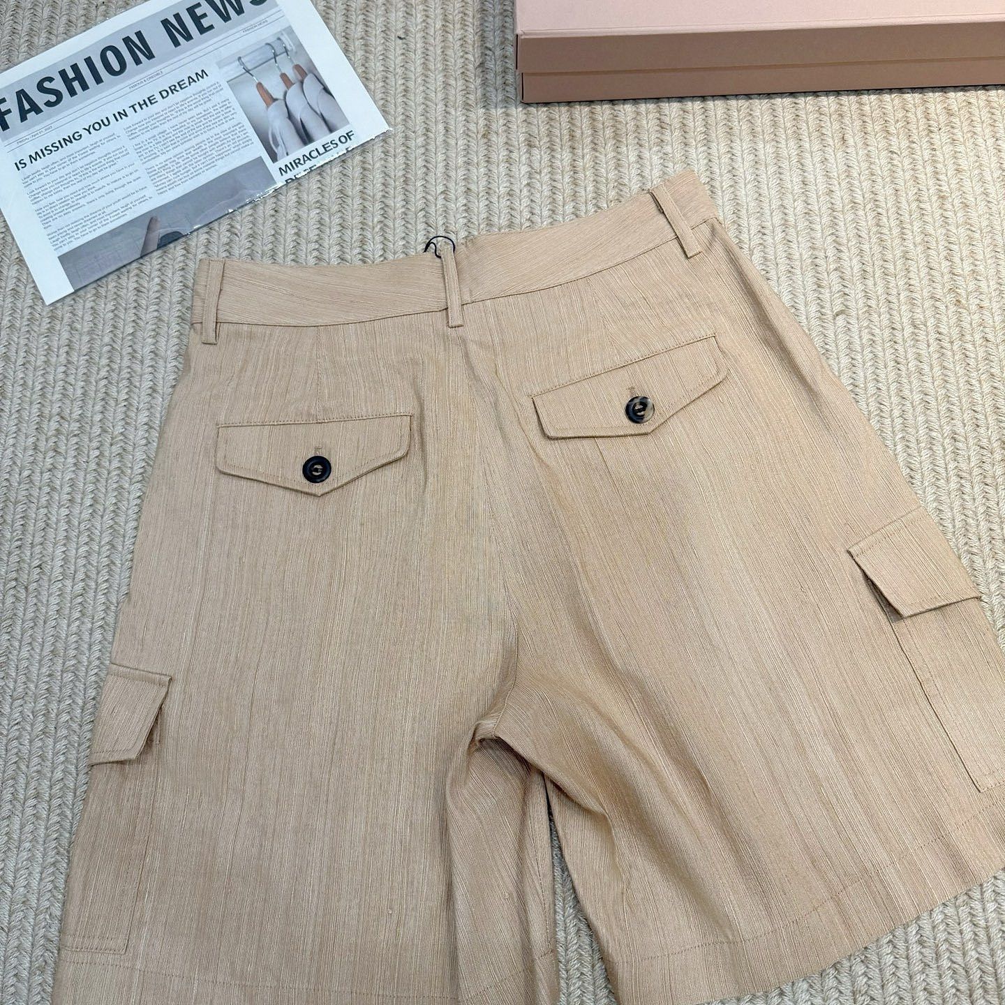 Loro Piana Loro Piana Eleazar Silk Shorts Size 42 Size 28" / US 6 / IT 42 - 2 Thumbnail