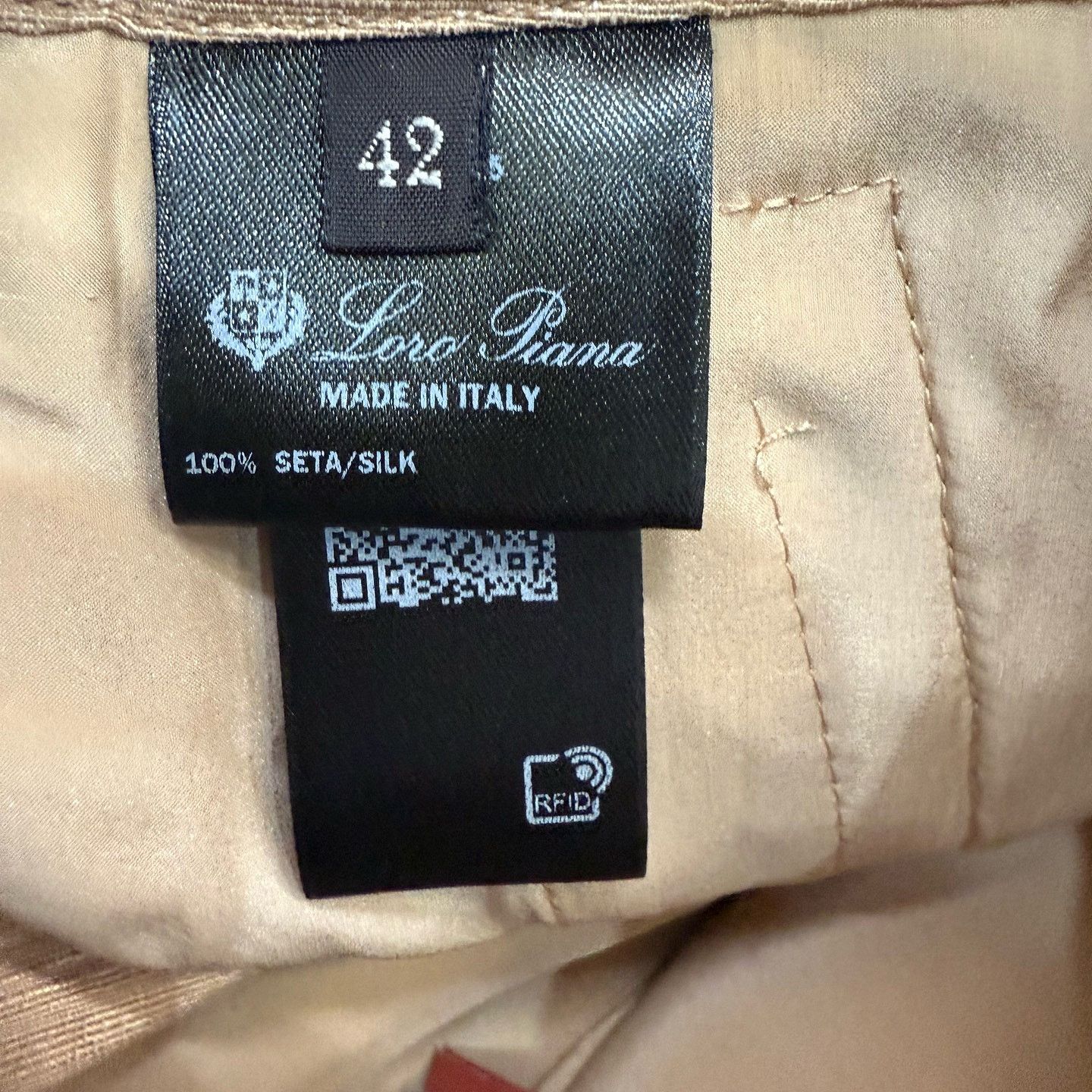 Loro Piana Loro Piana Eleazar Silk Shorts Size 42 Size 28" / US 6 / IT 42 - 4 Thumbnail