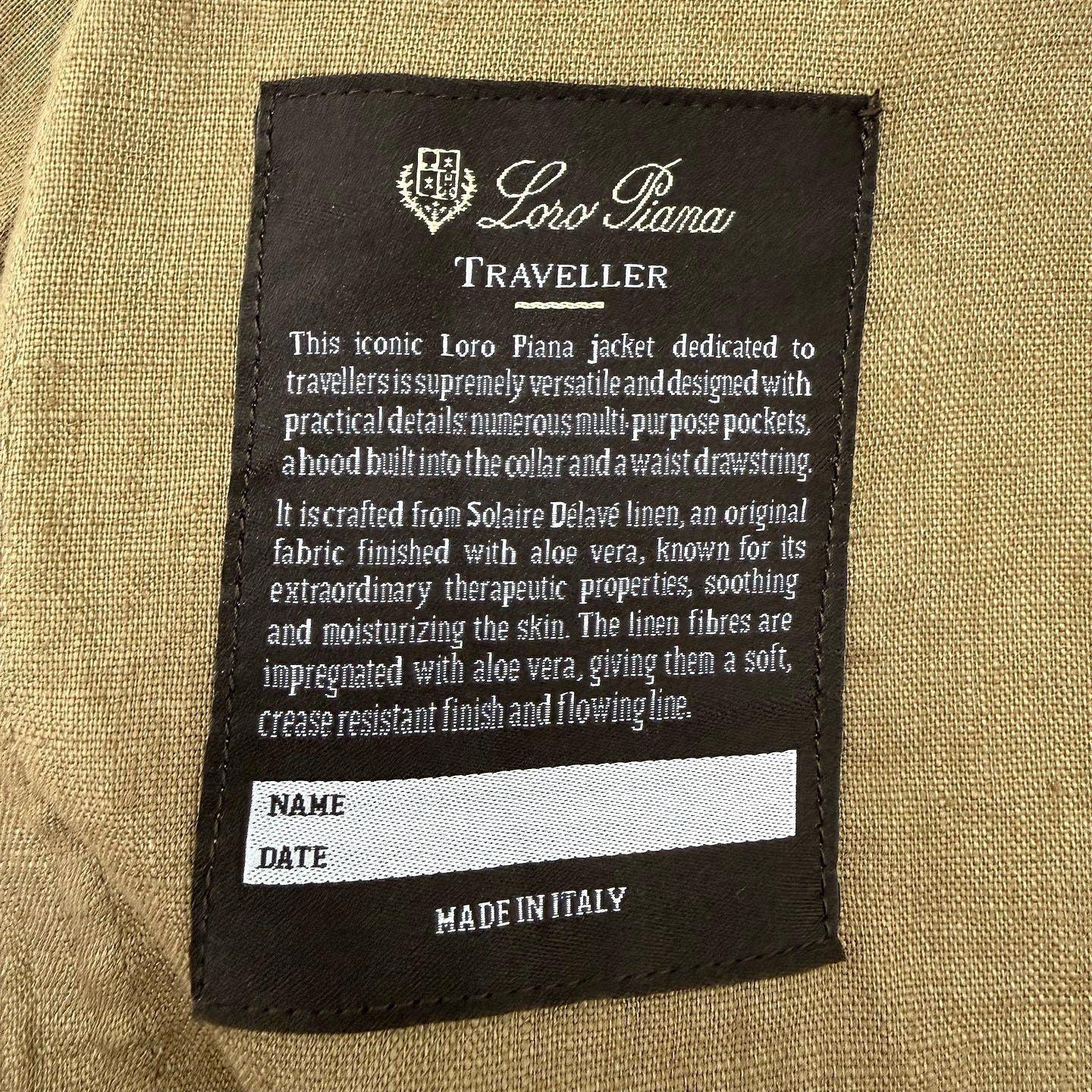 Loro Piana Loro Piana Solaire Linen Traveller Jacket Size 36 Size XS / US 0-2 / IT 36-38 - 5 Thumbnail