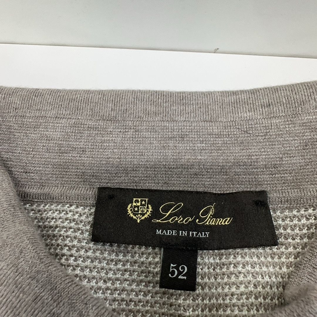 Loro Piana Loro Piana Cashmere Silk Polo Shirt Size 52 Size US L / EU 52-54 / 3 - 5 Thumbnail