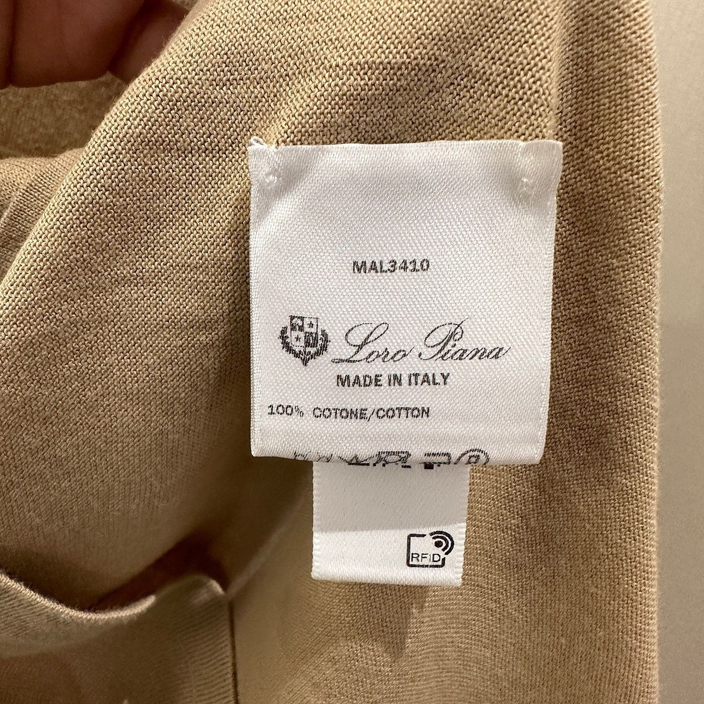 Loro Piana Loro Piana Embroidered Logo T-Shirt Size IT 42 Size M / US 6-8 / IT 42-44 - 4 Thumbnail