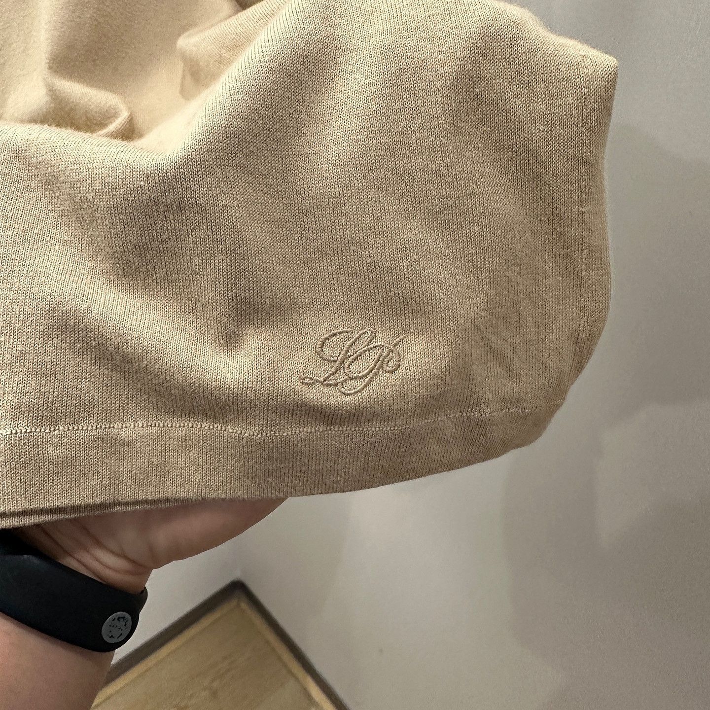 Loro Piana Loro Piana Embroidered Logo T-Shirt Size IT 42 Size M / US 6-8 / IT 42-44 - 6 Thumbnail