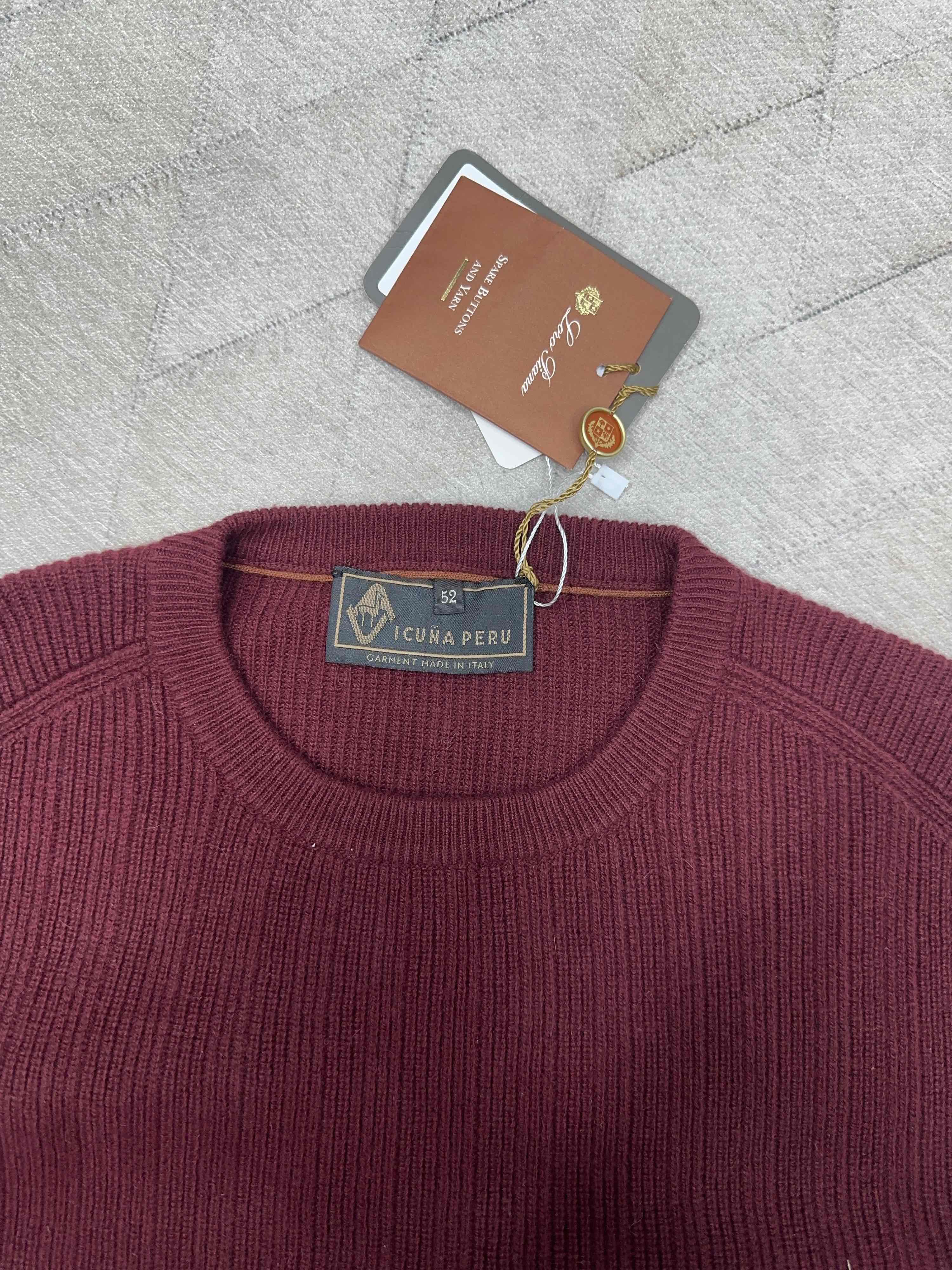 Loro Piana Loro Piana Vicuna Crewneck Sweater Size 52 Size US L / EU 52-54 / 3 - 3 Thumbnail
