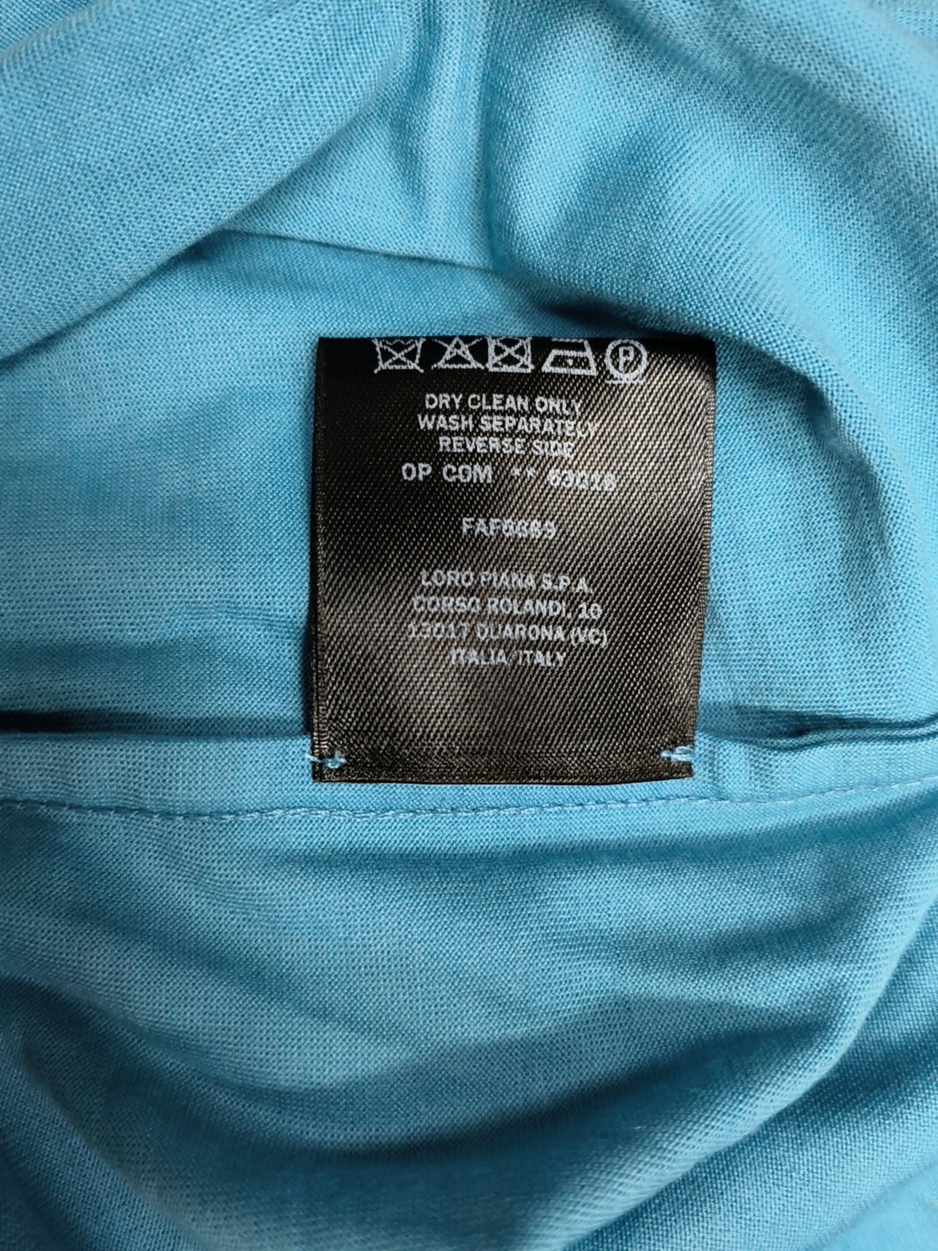 Loro Piana Loro Piana Wool T-Shirt Size XXL Size US XXL / EU 58 / 5 - 4 Thumbnail