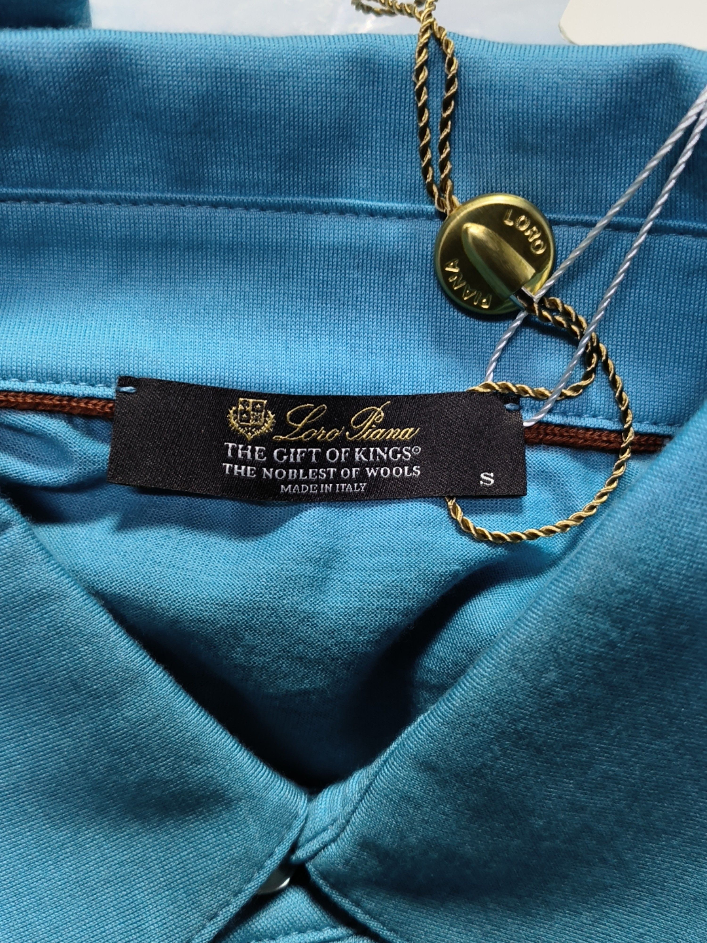 Loro Piana Loro Piana The Gift of Kings Wool Polo Shirt Size S Size US S / EU 44-46 / 1 - 3 Thumbnail