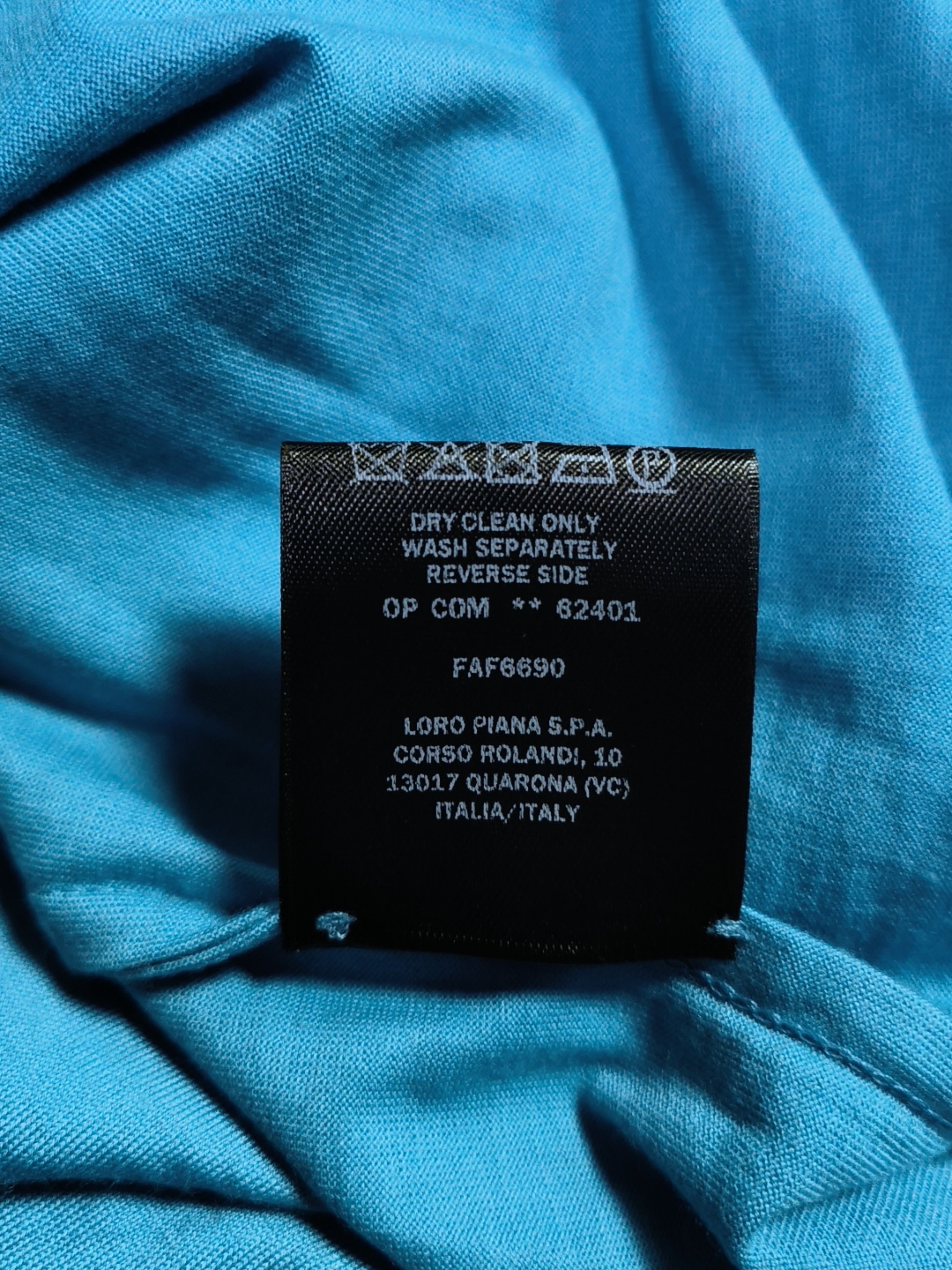 Loro Piana Loro Piana The Gift of Kings Wool Polo Shirt Size S Size US S / EU 44-46 / 1 - 4 Thumbnail