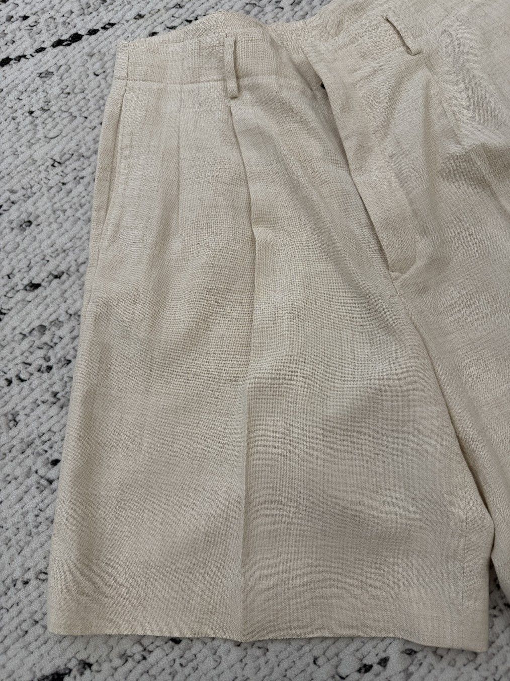 Loro Piana Loro Piana Linen Silk Blend Shorts Size 50 Size US 34 / EU 50 - 8 Thumbnail