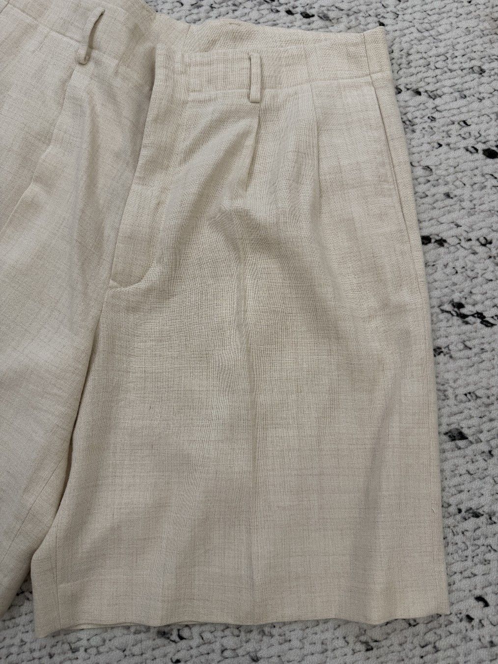 Loro Piana Loro Piana Linen Silk Blend Shorts Size 50 Size US 34 / EU 50 - 9 Thumbnail