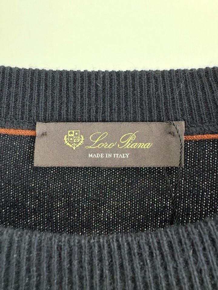 Loro Piana Loro Piana Cashmere Crewneck Sweater Size 58 Size US XXL / EU 58 / 5 - 3 Thumbnail