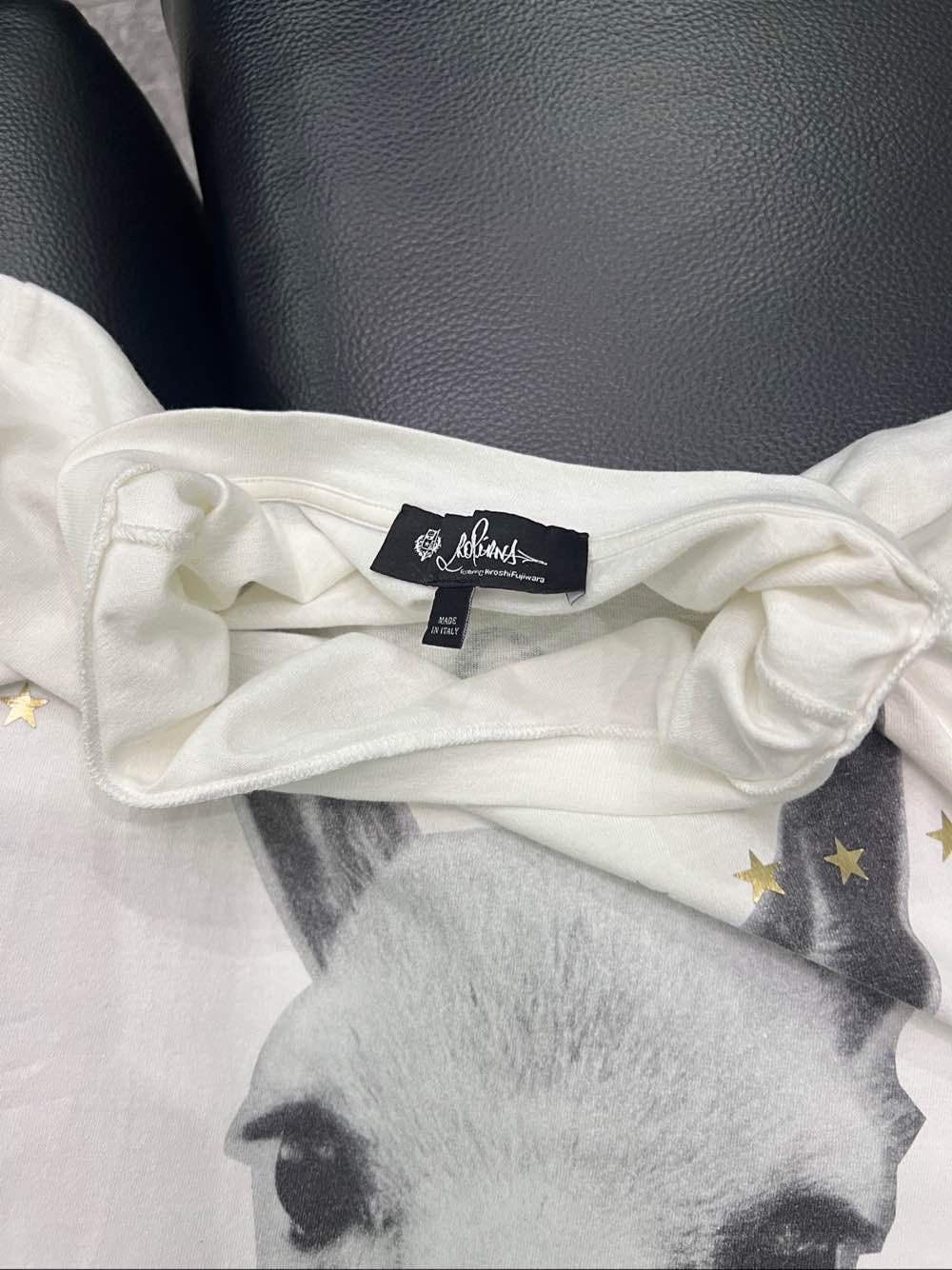 Loro Piana Loro Piana x Hiroshi Fujiwara Vicuna Print T-Shirt Size M Size US M / EU 48-50 / 2 - 9 Thumbnail
