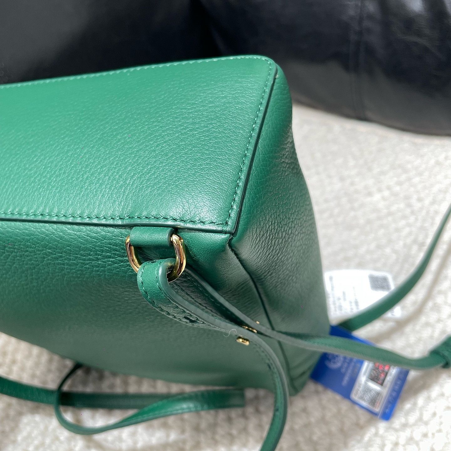 Loro Piana Loro Piana Extra Pocket L23.5 Leather Handle Bag Green Size ONE SIZE - 17 Thumbnail
