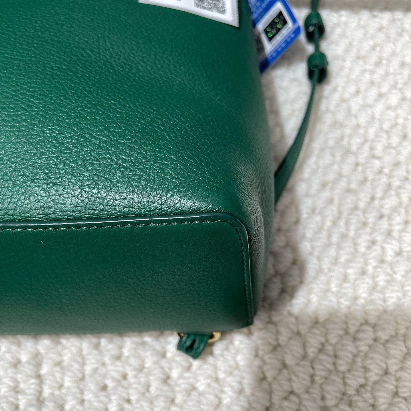 Loro Piana Loro Piana Extra Pocket L23.5 Leather Handle Bag Green Size ONE SIZE - 15 Thumbnail