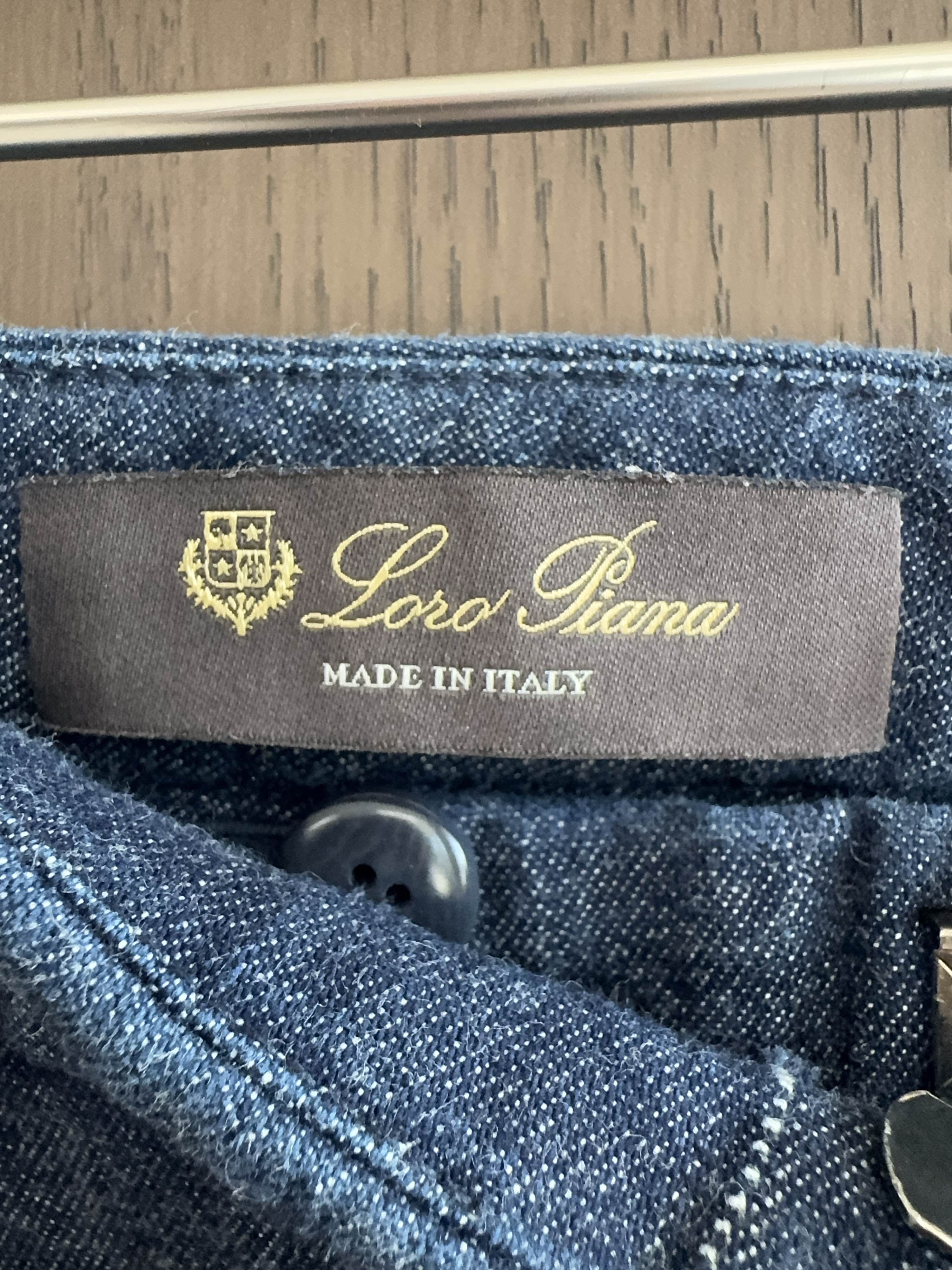 Loro Piana Loro Piana Cotton Blend Pants Size 40 Size 27" / US 4 / IT 40 - 3 Thumbnail