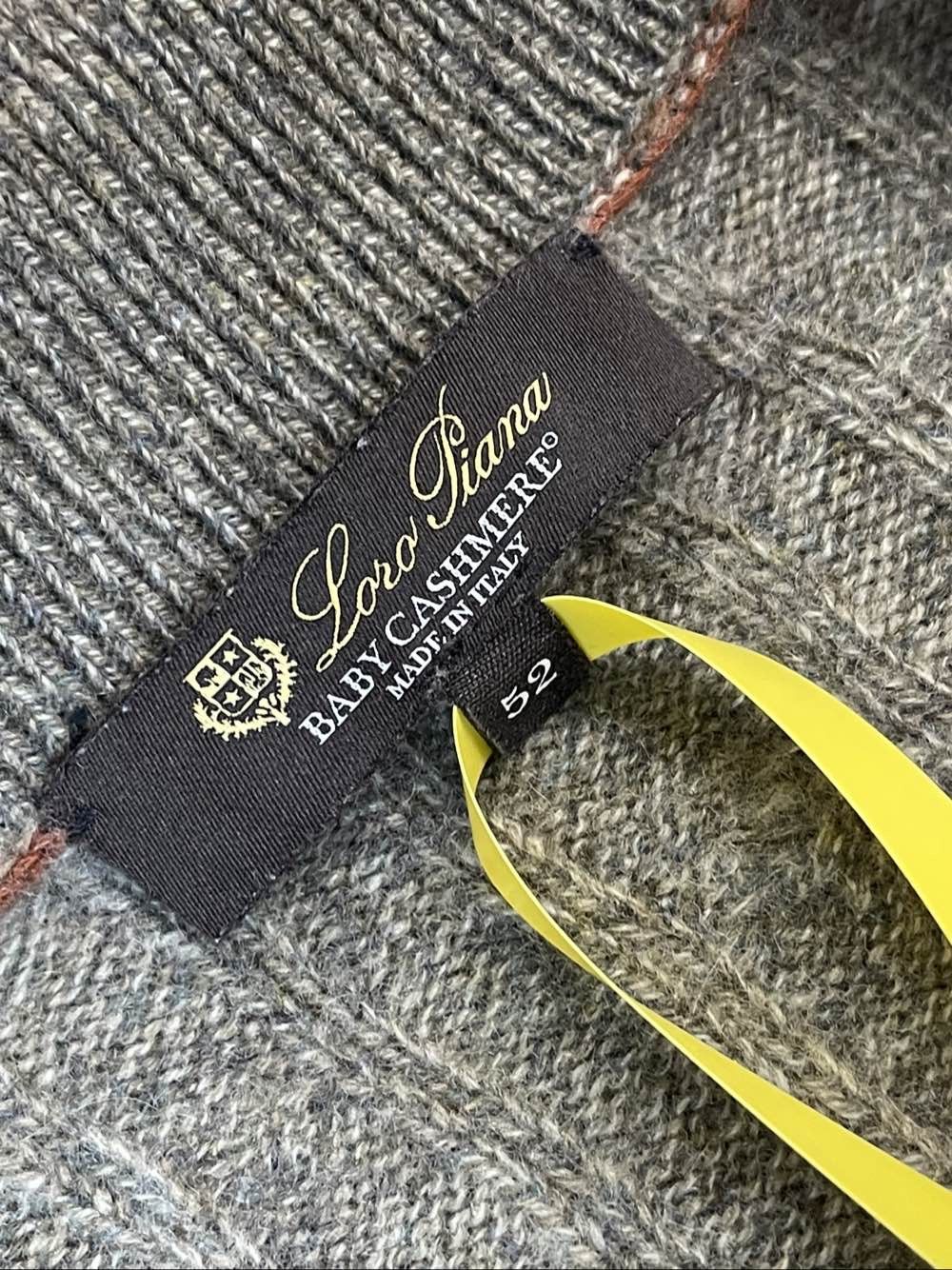 Loro Piana Loro Piana Baby Cashmere Cable Knit Polo Sweater Size 52 Size US L / EU 52-54 / 3 - 3 Thumbnail