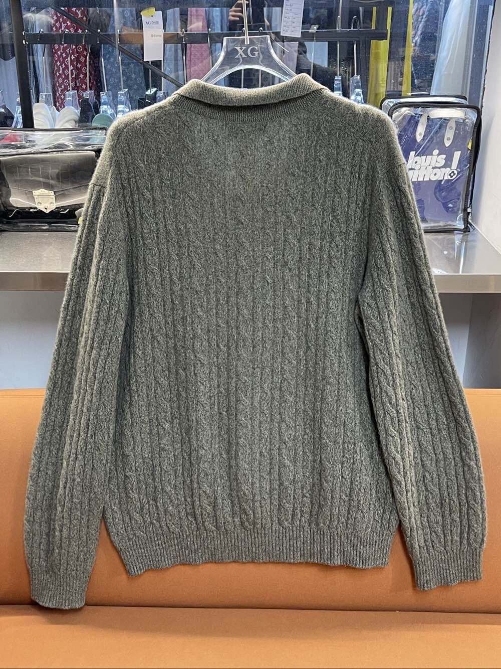 Loro Piana Loro Piana Baby Cashmere Cable Knit Polo Sweater Size 52 Size US L / EU 52-54 / 3 - 2 Thumbnail