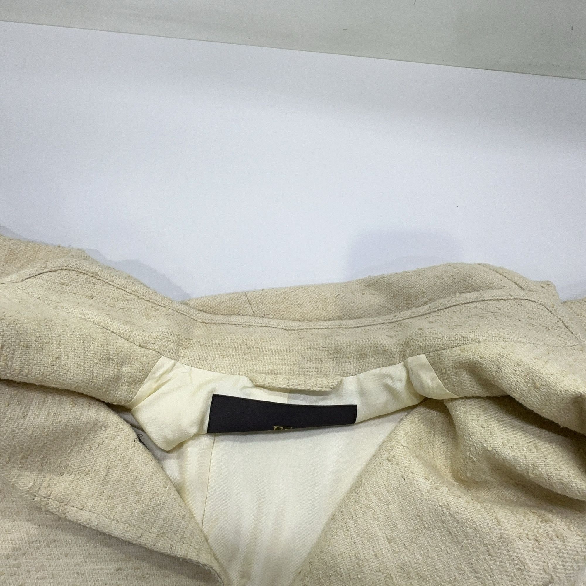 Loro Piana Loro Piana Wool Blend Single-Breasted Blazer Beige Size 36 Size XS / US 0-2 / IT 36-38 - 5 Thumbnail