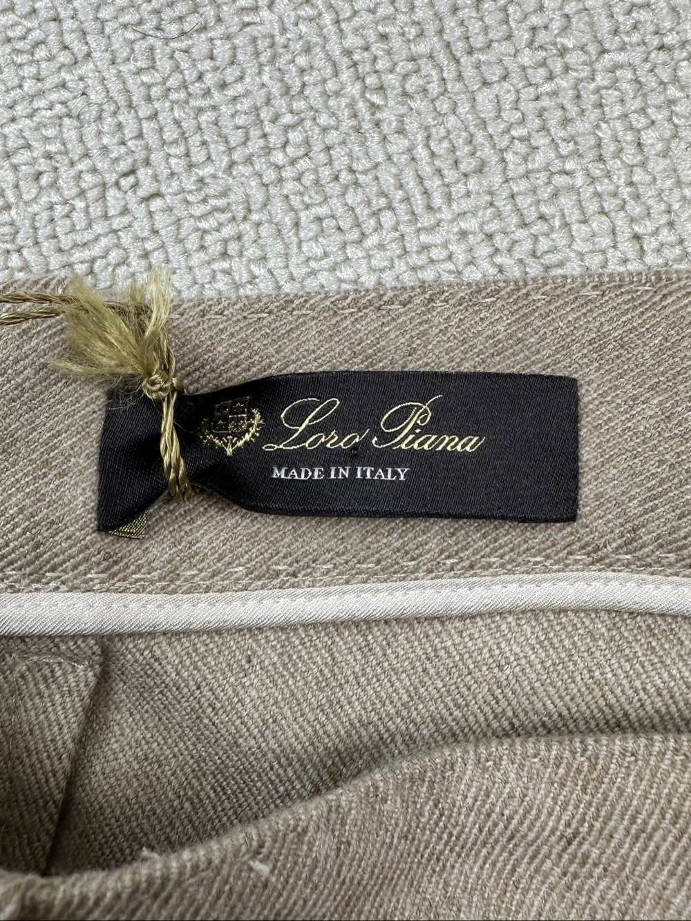 Loro Piana Loro Piana Cashmere Silk Blend Pants Size 44 Size 30" / US 8 / IT 44 - 3 Thumbnail
