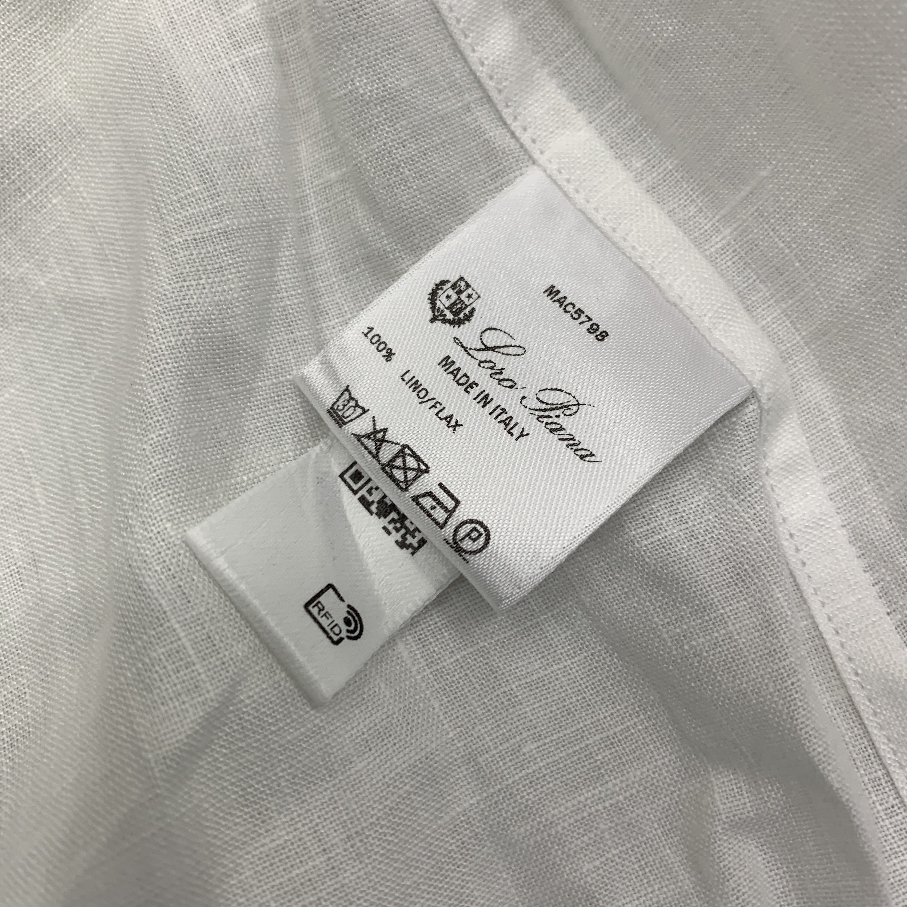 Loro Piana Loro Piana André Linen Button Up Shirt Size L Size US L / EU 52-54 / 3 - 4 Thumbnail