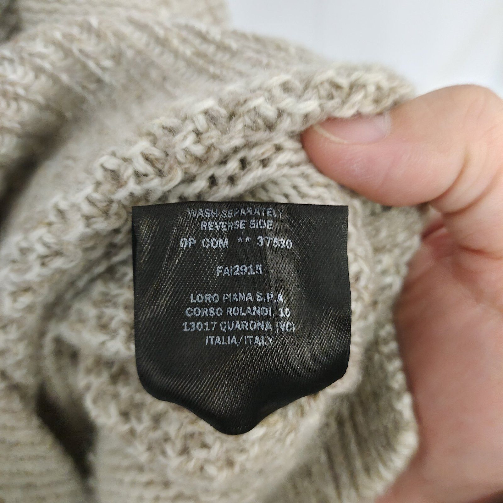 Loro Piana Loro Piana Argyle Cashmere Turtleneck Sweater Size 38 Size XS / US 0-2 / IT 36-38 - 5 Thumbnail