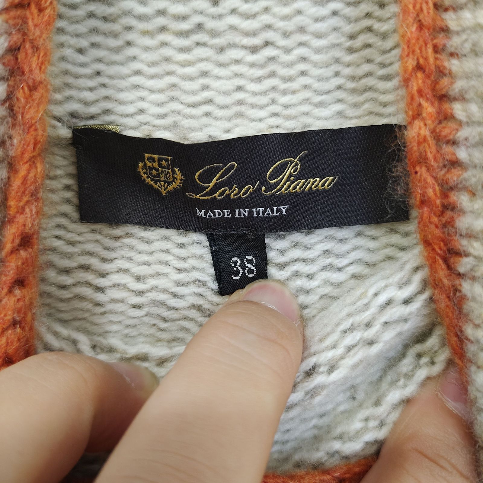 Loro Piana Loro Piana Argyle Cashmere Turtleneck Sweater Size 38 Size XS / US 0-2 / IT 36-38 - 3 Thumbnail