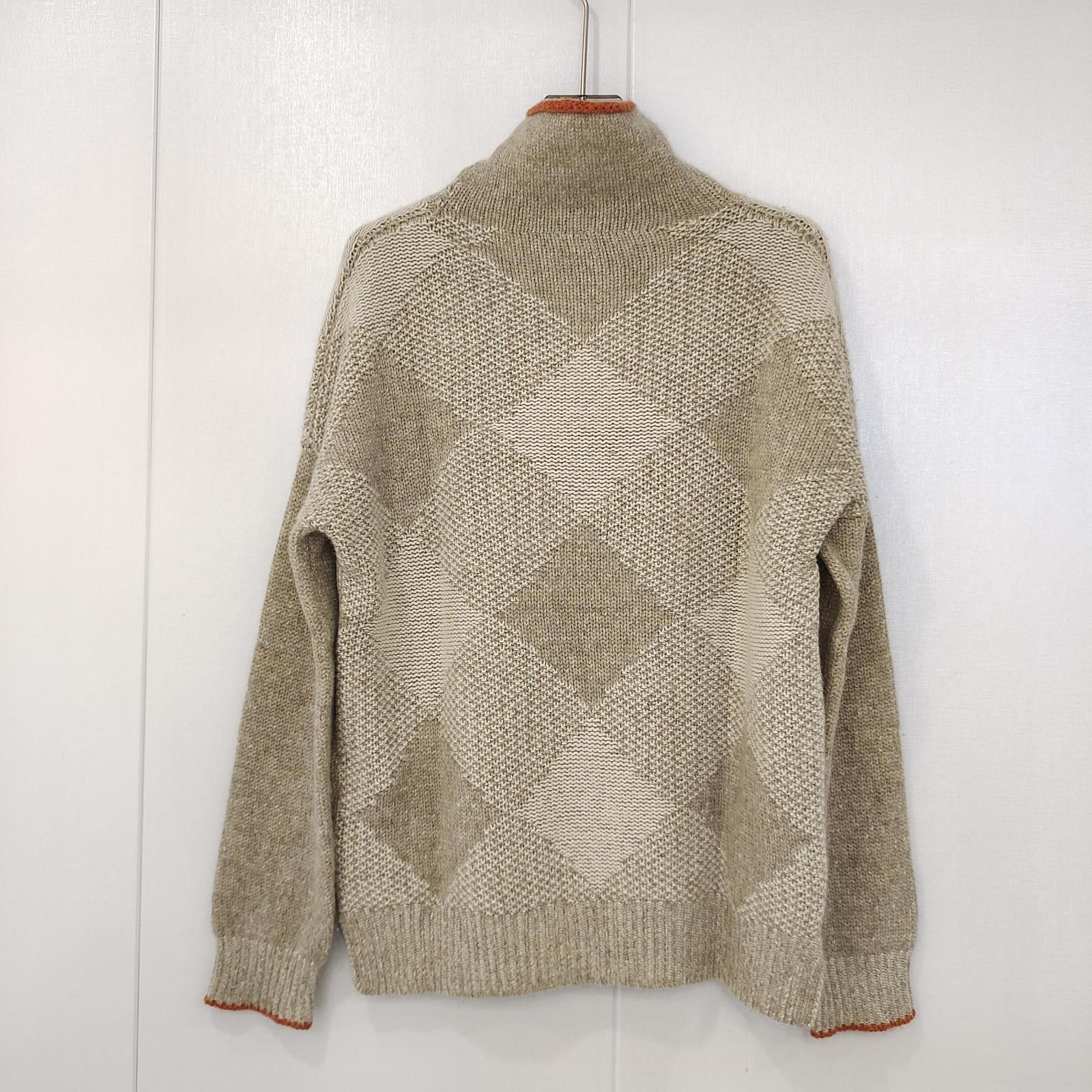 Loro Piana Loro Piana Argyle Cashmere Turtleneck Sweater Size 38 Size XS / US 0-2 / IT 36-38 - 2 Thumbnail