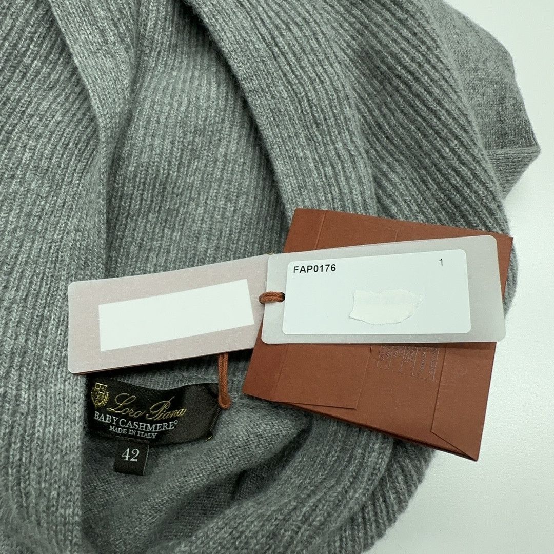 Loro Piana Loro Piana Baby Cashmere Zip Up Hoodie Size 42 Size M / US 6-8 / IT 42-44 - 4 Thumbnail