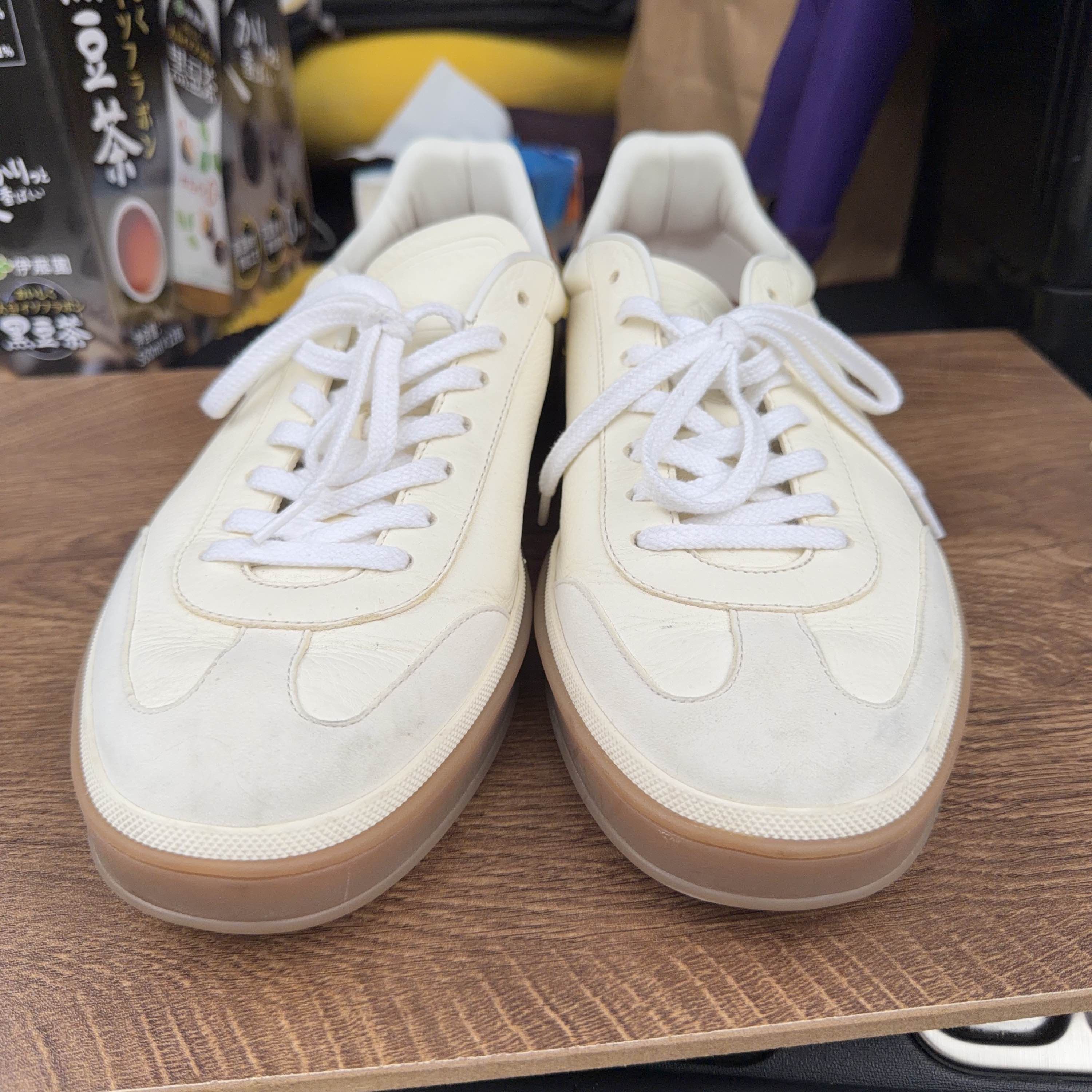 Loro Piana Loro Piana Leather Low-Top Sneakers Size 10 Size US 10 / EU 43 - 2 Thumbnail