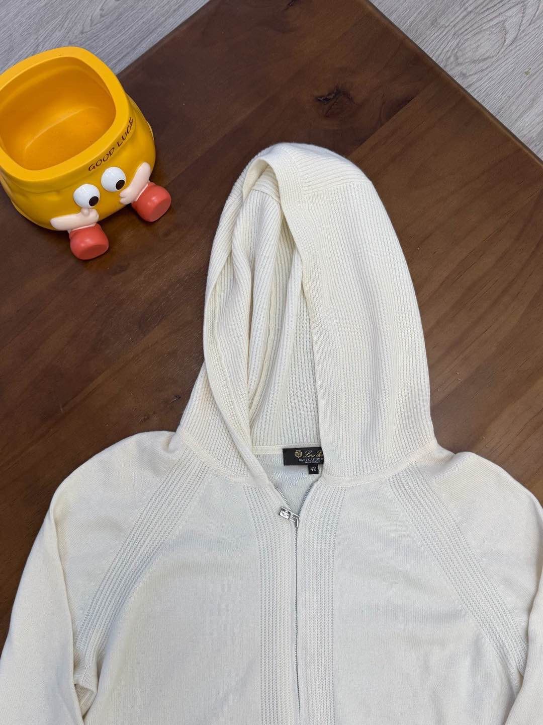 Loro Piana Loro Piana Baby Cashmere Zip Hoodie Size 42 Size M / US 6-8 / IT 42-44 - 6 Thumbnail