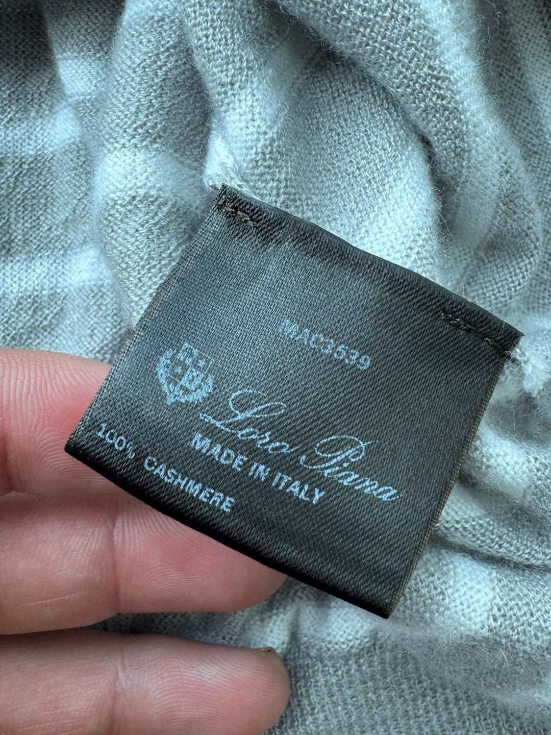Loro Piana Loro Piana Cashmere Striped Sweater Size IT 40 Size S / US 4 / IT 40 - 4 Thumbnail