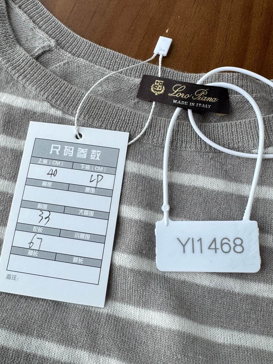 Loro Piana Loro Piana Cashmere Striped Sweater Size IT 40 Size S / US 4 / IT 40 - 3 Thumbnail