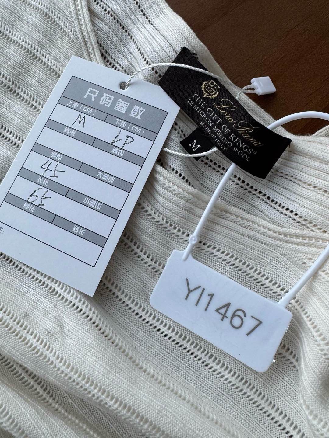 Loro Piana Loro Piana Ribbed Merino Wool Sweater Size M Size US M / EU 48-50 / 2 - 7 Thumbnail