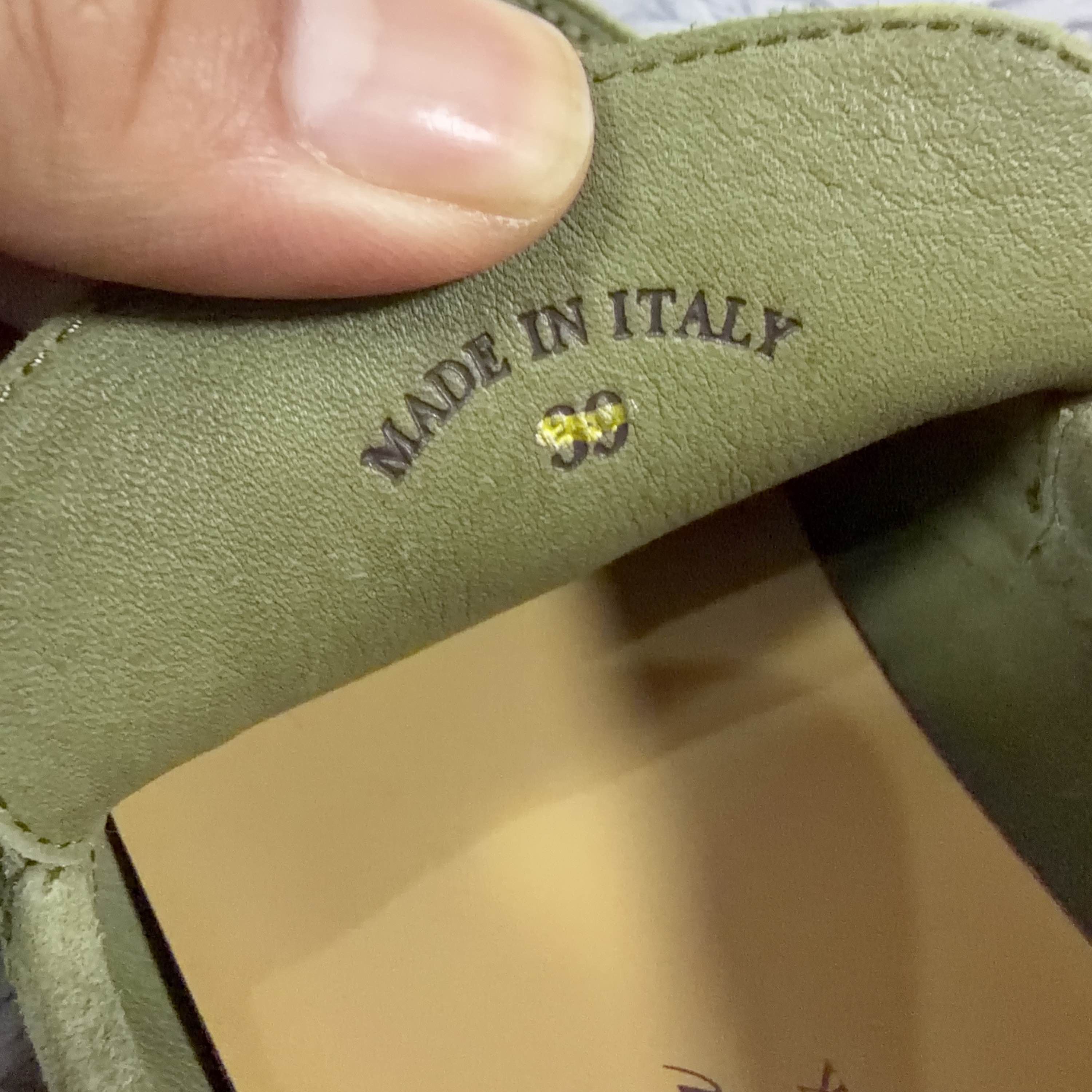 Loro Piana Loro Piana Summer Walk Suede Loafers Green Size 6 Size US 6 / EU 39 - 5 Thumbnail